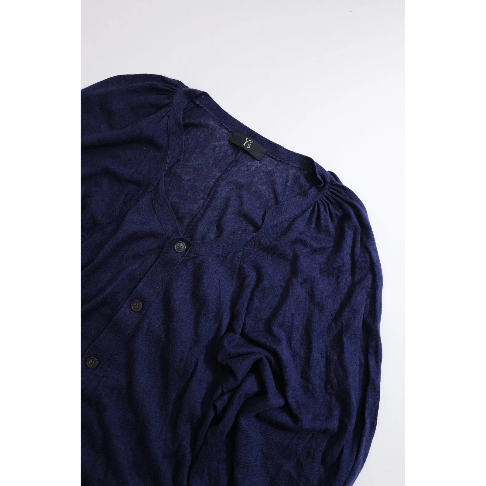 YOHJI YAMAMOTO Pull / gilet / sweat Marine vintage, passéist — photo 2