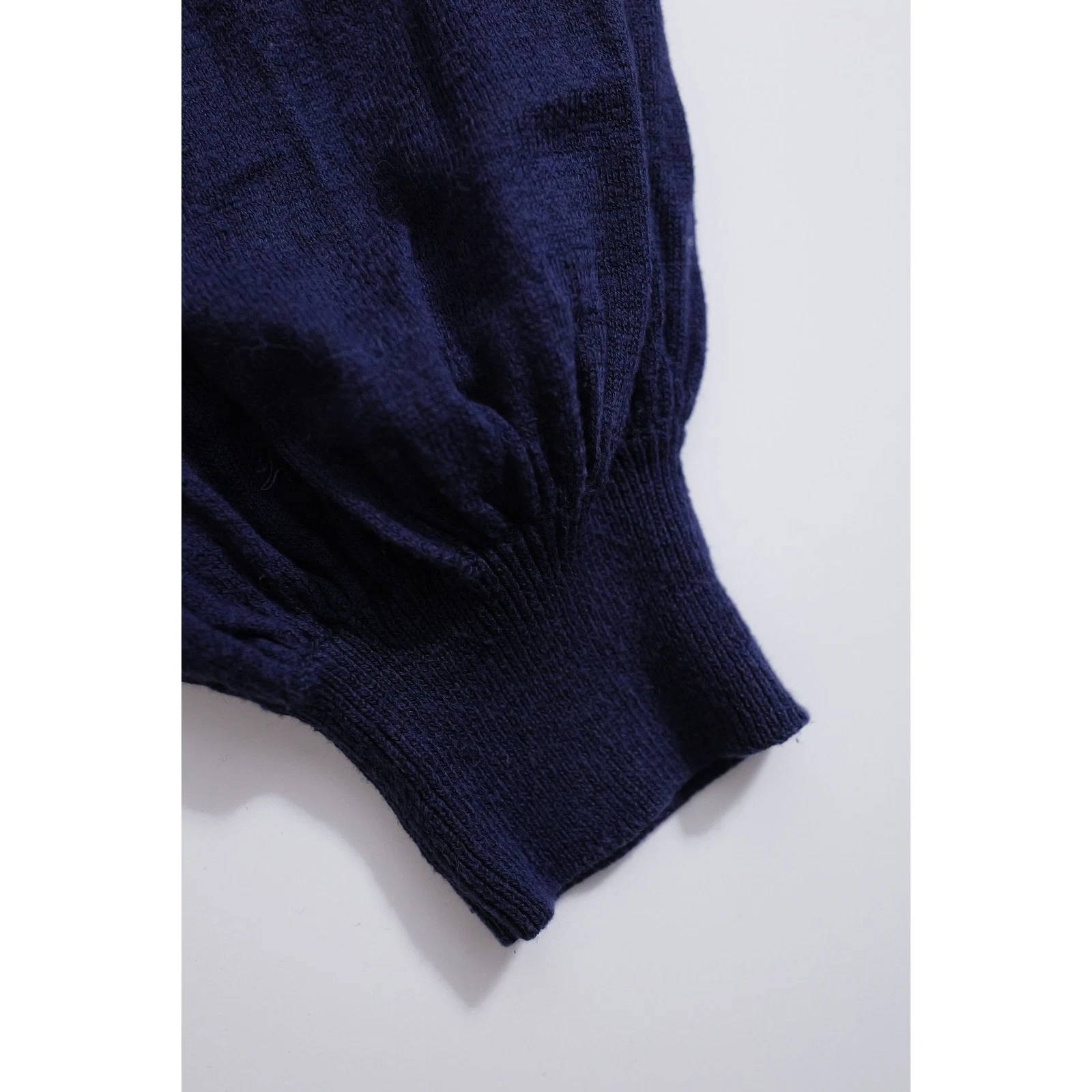 YOHJI YAMAMOTO Pull / gilet / sweat Marine vintage, passéist — photo 11