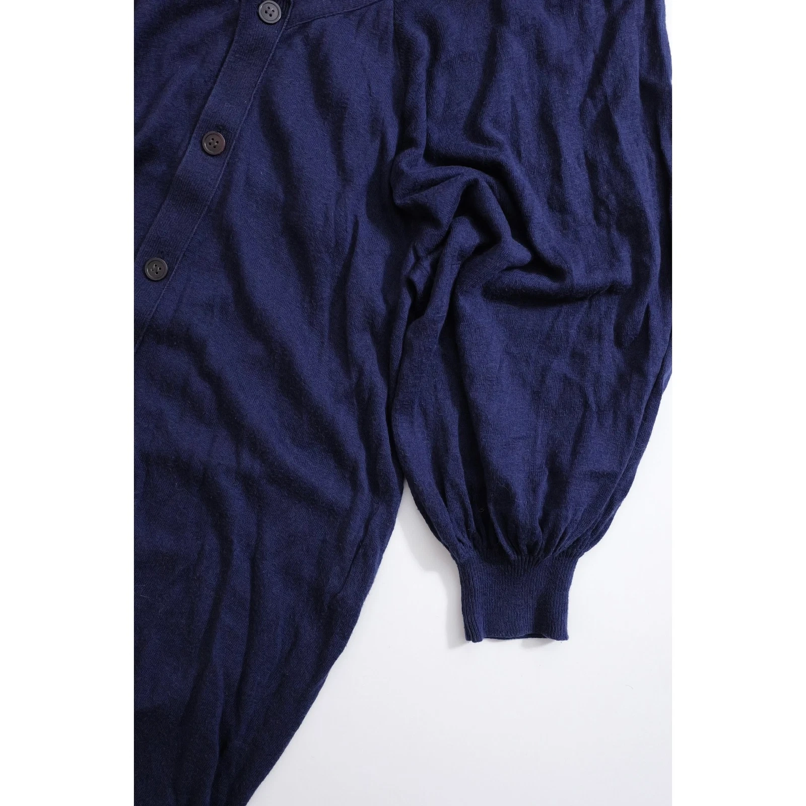 YOHJI YAMAMOTO Pull / gilet / sweat Marine vintage, passéist — photo 3