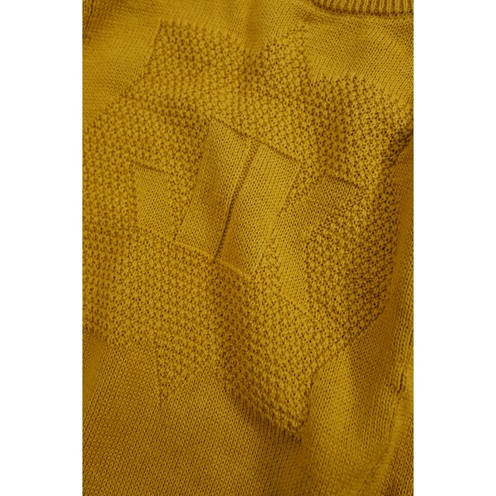 JUNKO KOSHINO Pull Jaune vintage, passéist — photo 5