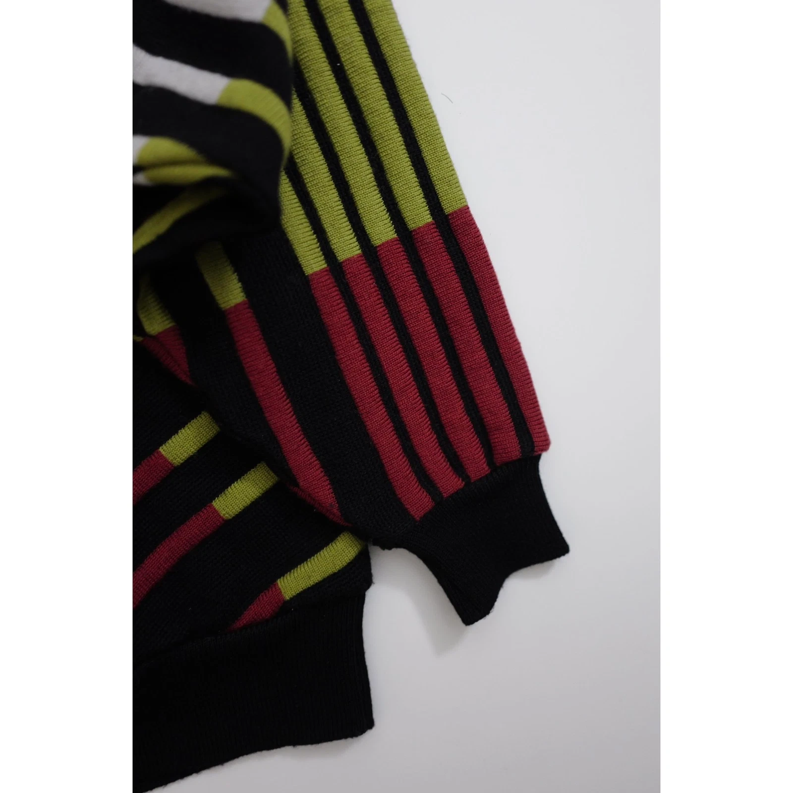 JUNKO KOSHINO Pull en laine Multicolore vintage, passéist — photo 14