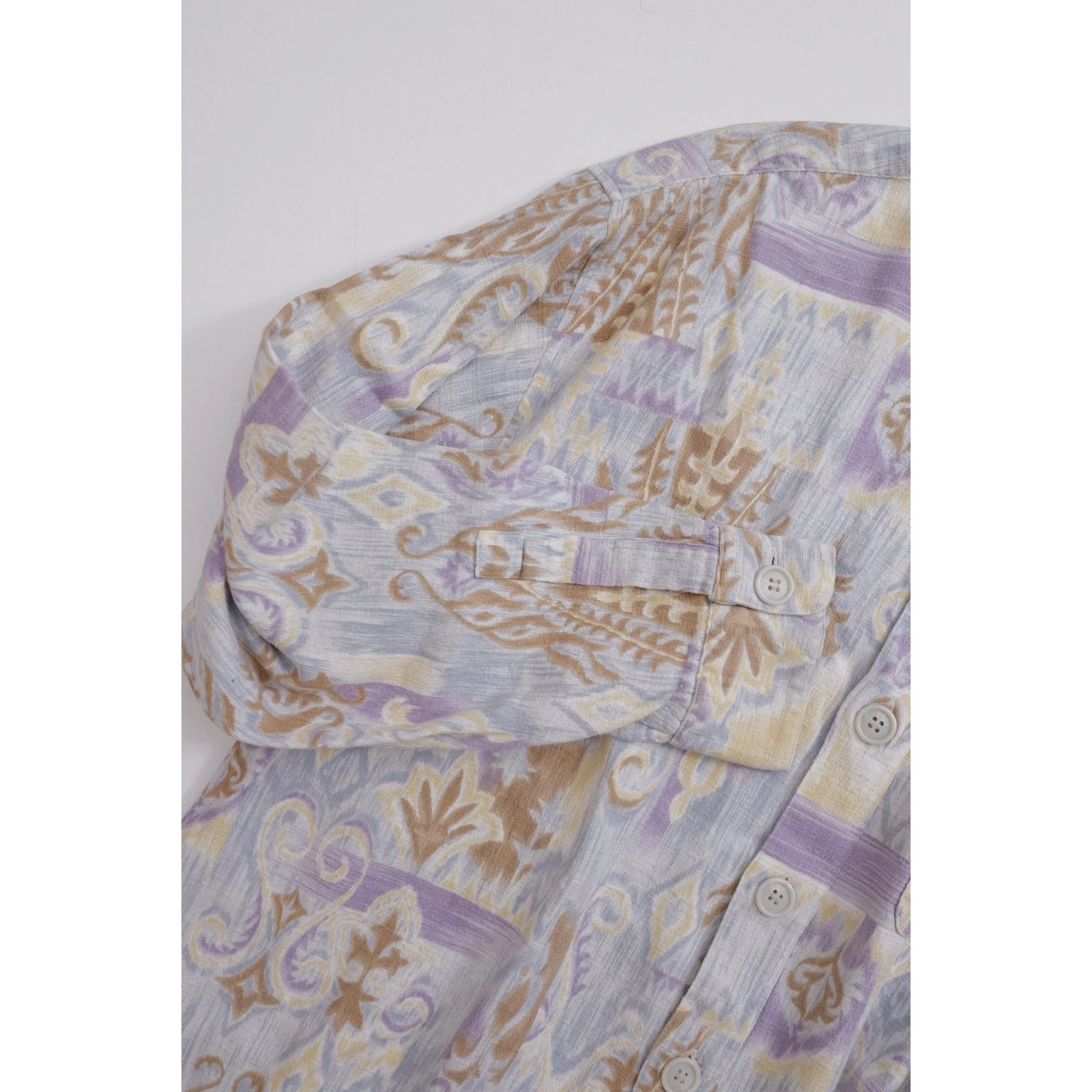 JUNKO KOSHINO Chemise Multicolore vintage, passéist — photo 4