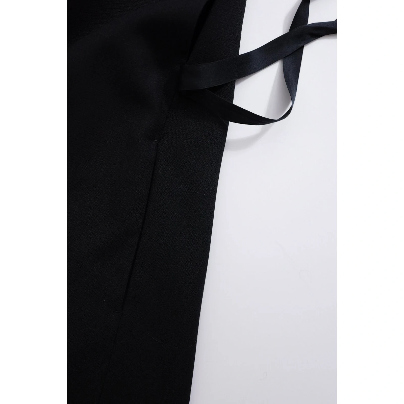 YOHJI YAMAMOTO Blazer en laine Noir vintage, passéist — photo 3