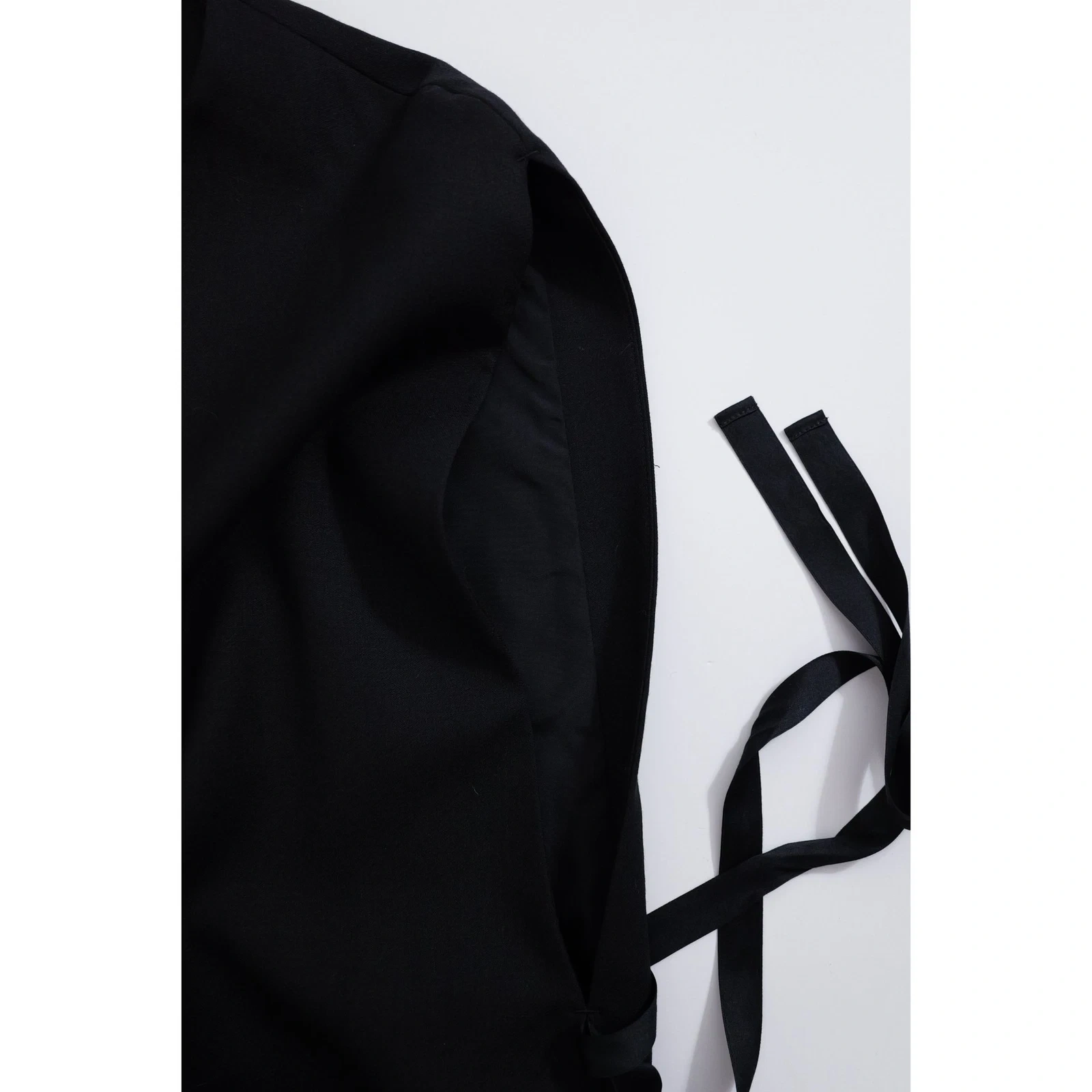 YOHJI YAMAMOTO Blazer en laine Noir vintage, passéist — photo 4