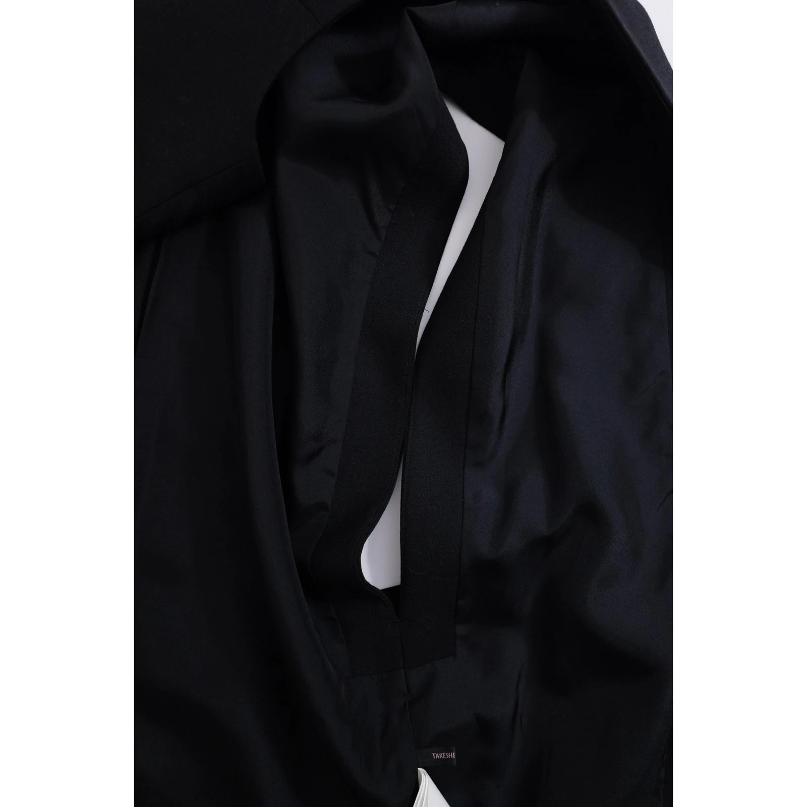 YOHJI YAMAMOTO Blazer en laine Noir vintage, passéist — photo 5