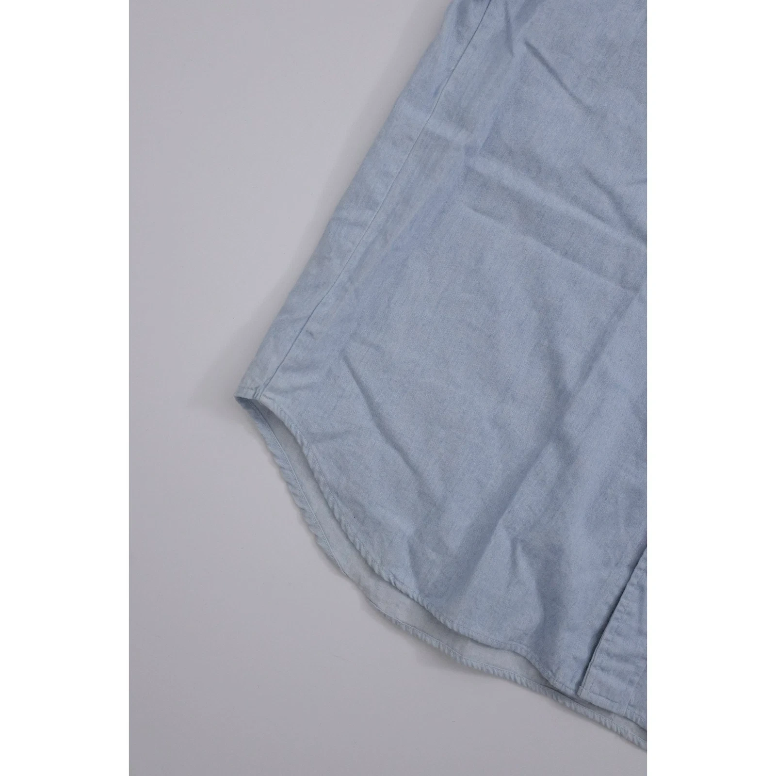 JUNKO KOSHINO Chemise Bleu vintage, passéist — photo 5