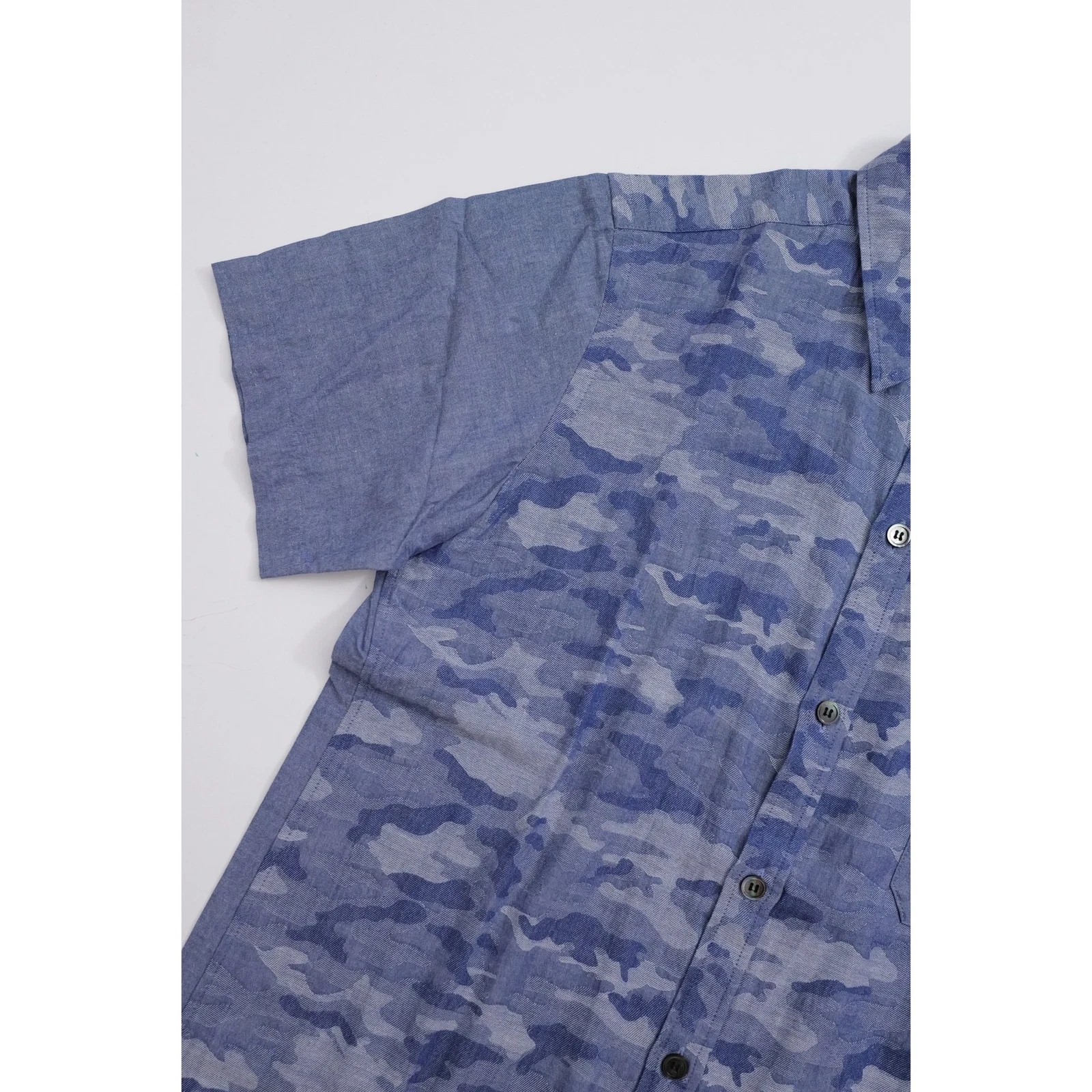 YOHJI YAMAMOTO Chemise Bleu vintage, passéist — photo 3