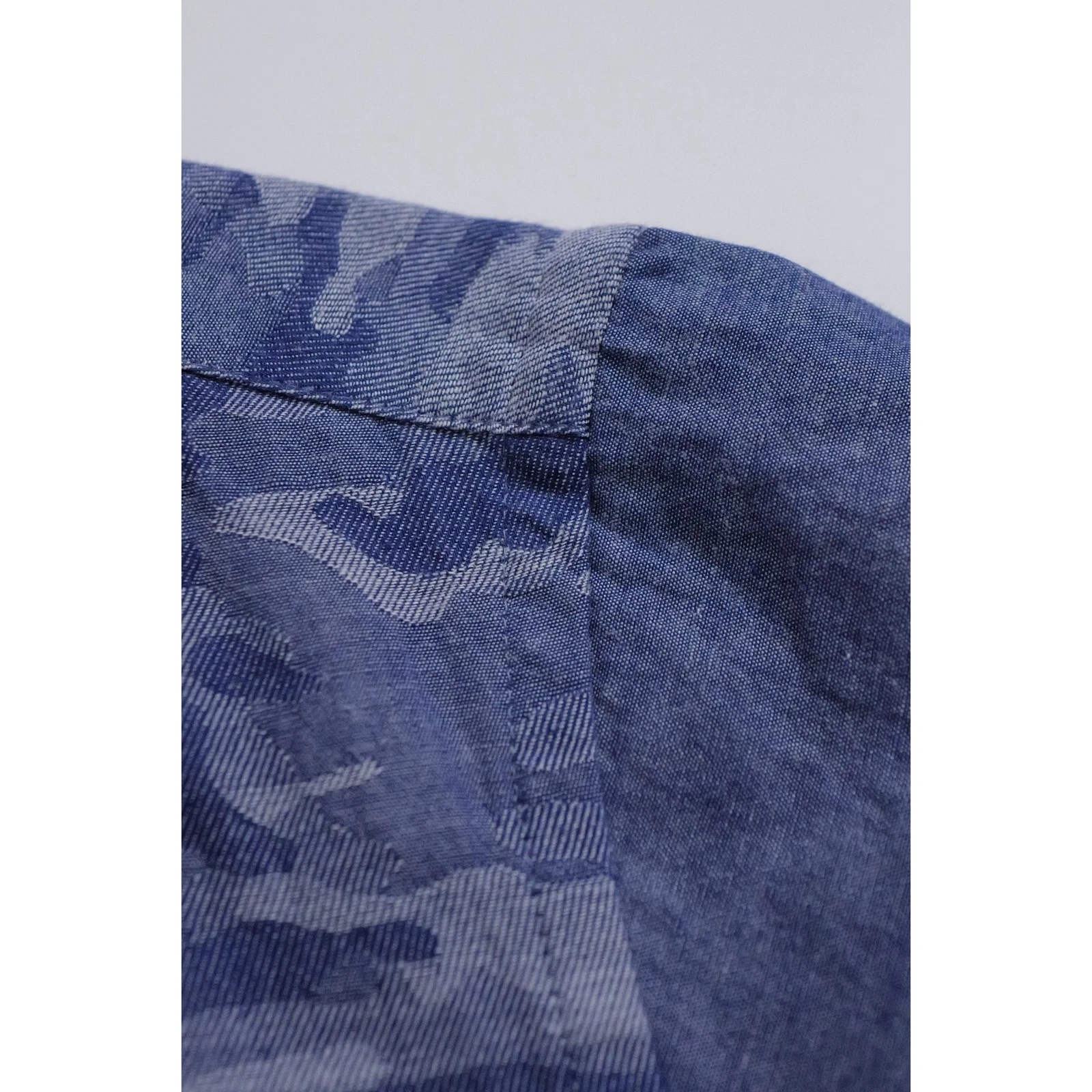 YOHJI YAMAMOTO Chemise Bleu vintage, passéist — photo 9