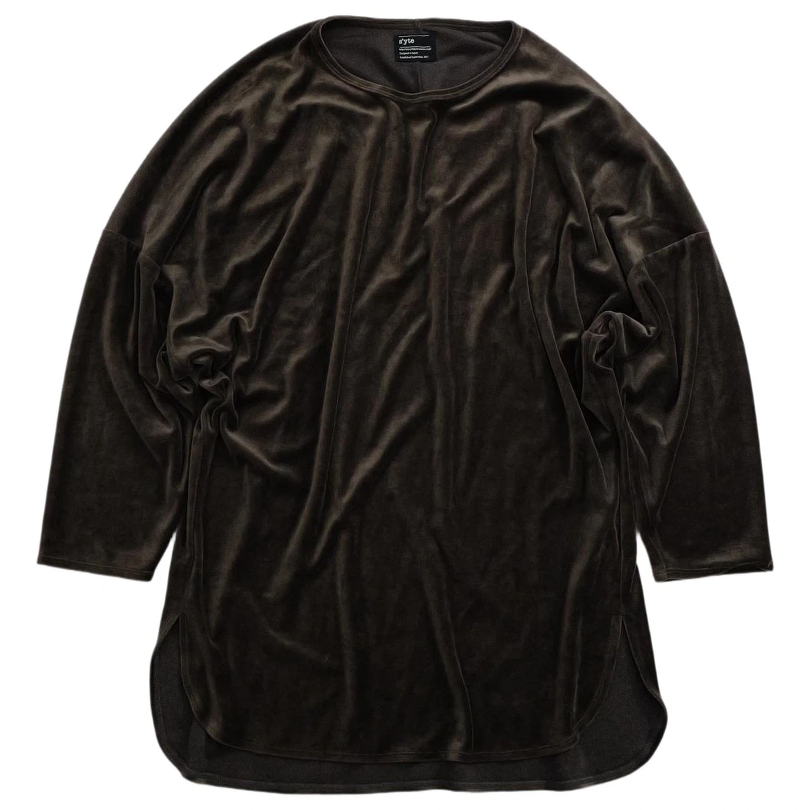 YOHJI YAMAMOTO Sweat Marron vintage, passéist — photo 1