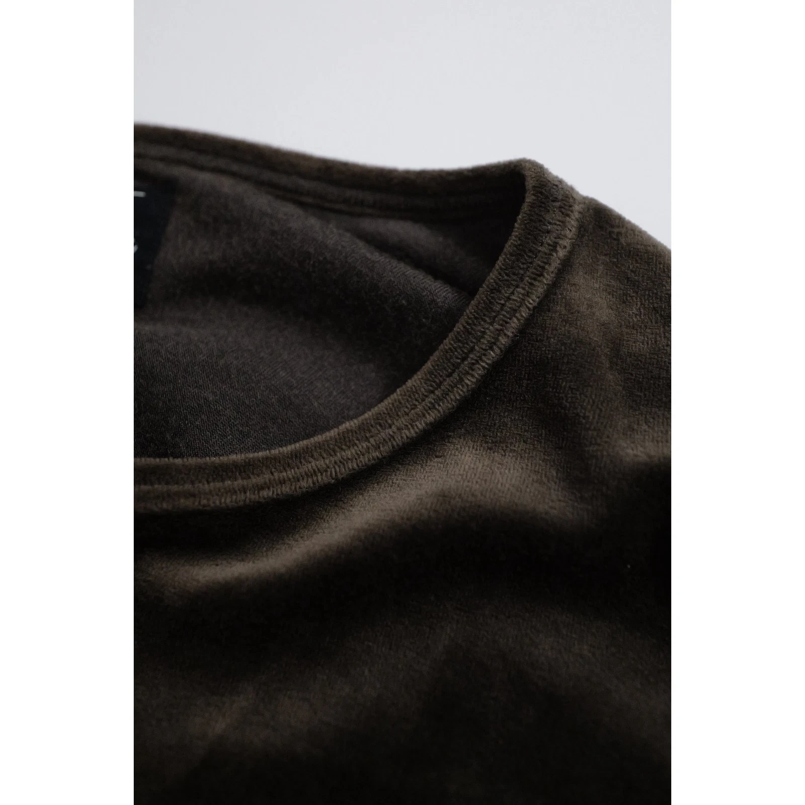 YOHJI YAMAMOTO Sweat Marron vintage, passéist — photo 11