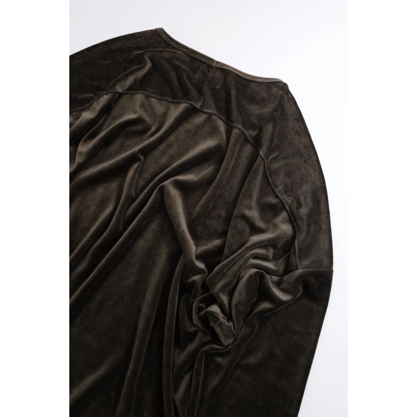 YOHJI YAMAMOTO Sweat Marron vintage, passéist — photo 14