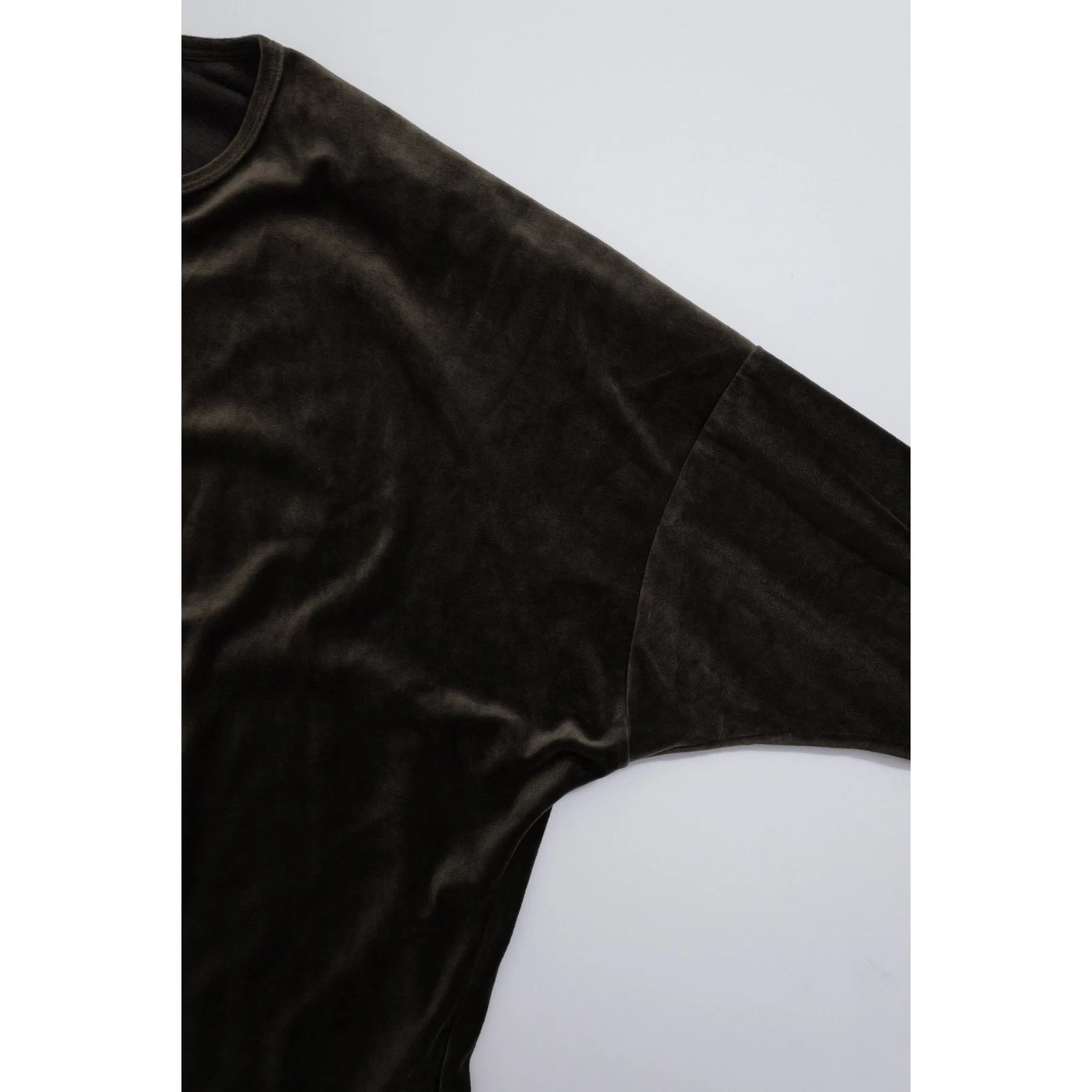 YOHJI YAMAMOTO Sweat Marron vintage, passéist — photo 7
