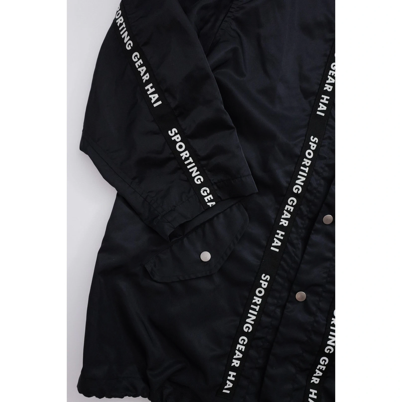 ISSEY MIYAKE Blouson Noir vintage, passéist — photo 4