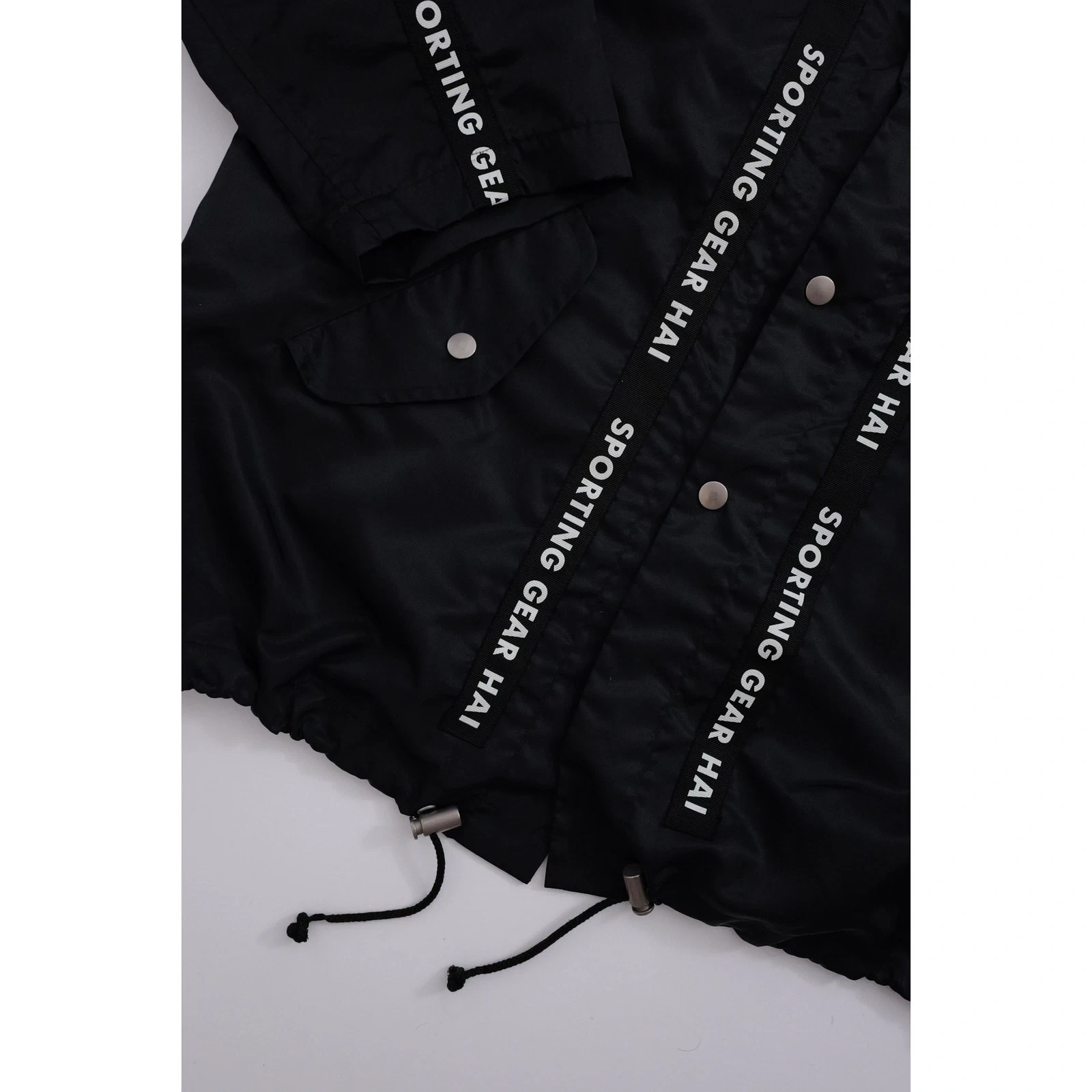 ISSEY MIYAKE Blouson Noir vintage, passéist — photo 5