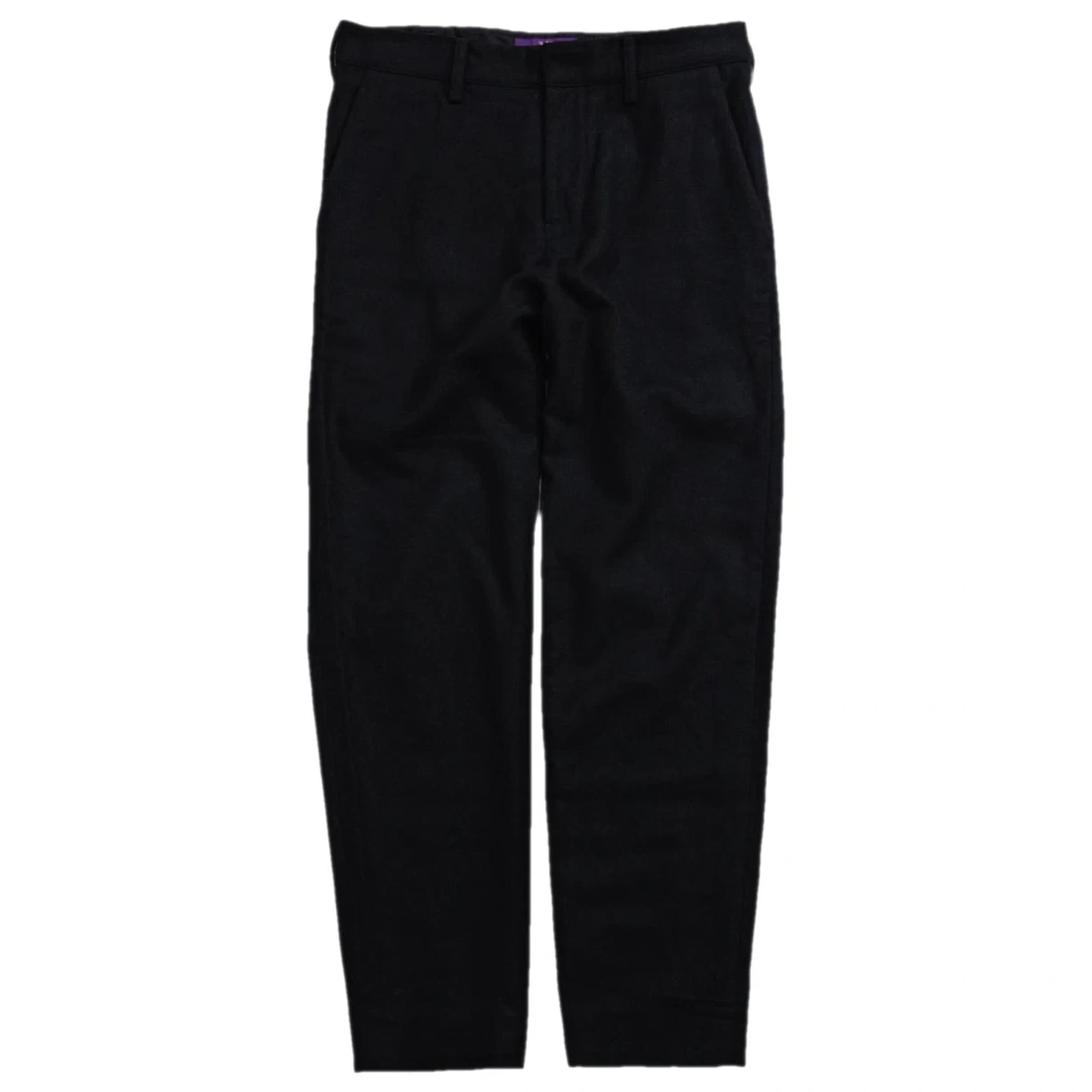 YOHJI YAMAMOTO Pantalon carotte en laine Noir vintage, passéist — photo 2