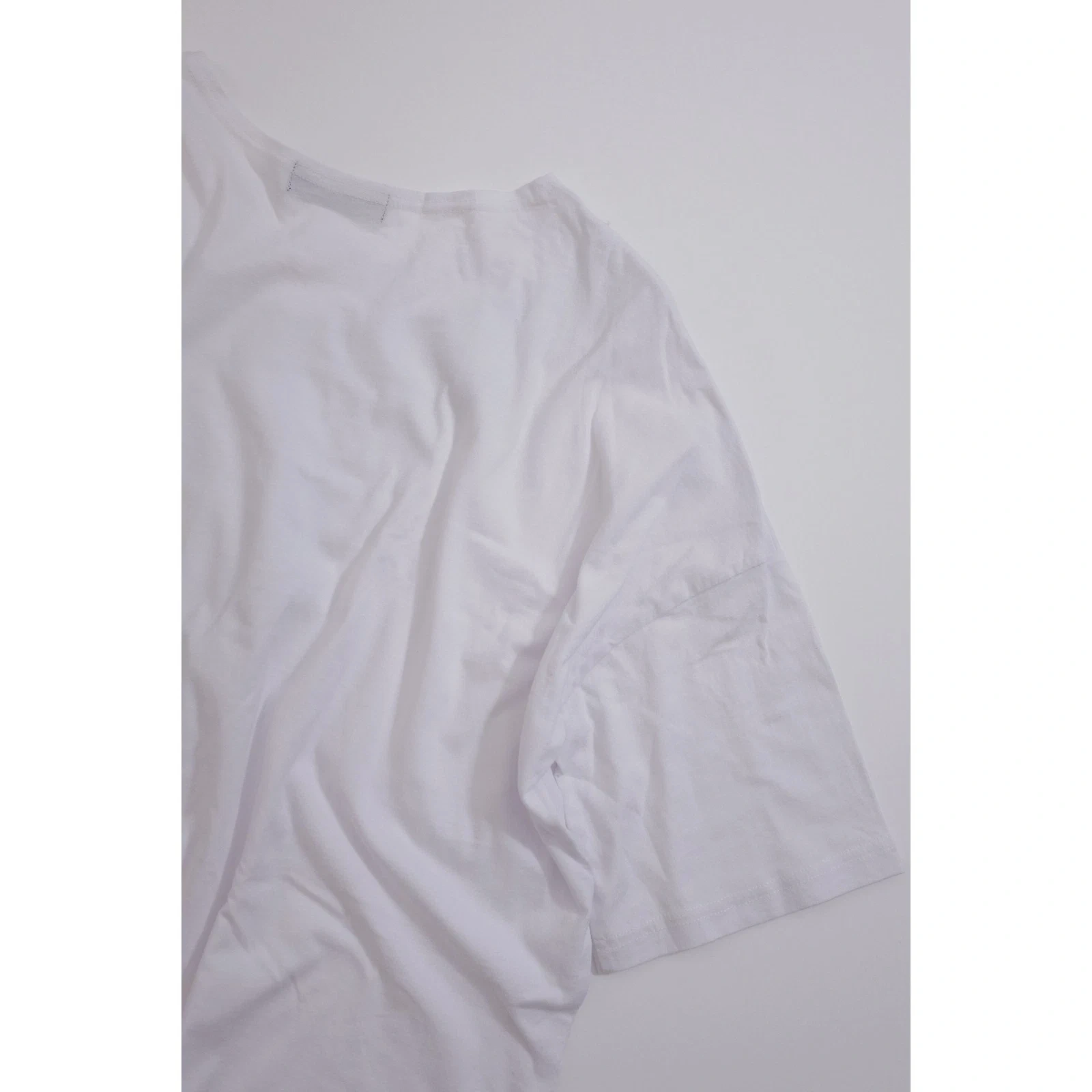 ZUCCA Tee shirt Blanc vintage, passéist — photo 15