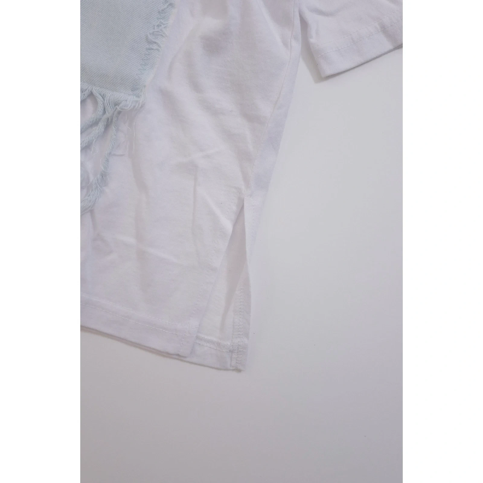 ZUCCA Tee shirt Blanc vintage, passéist — photo 4