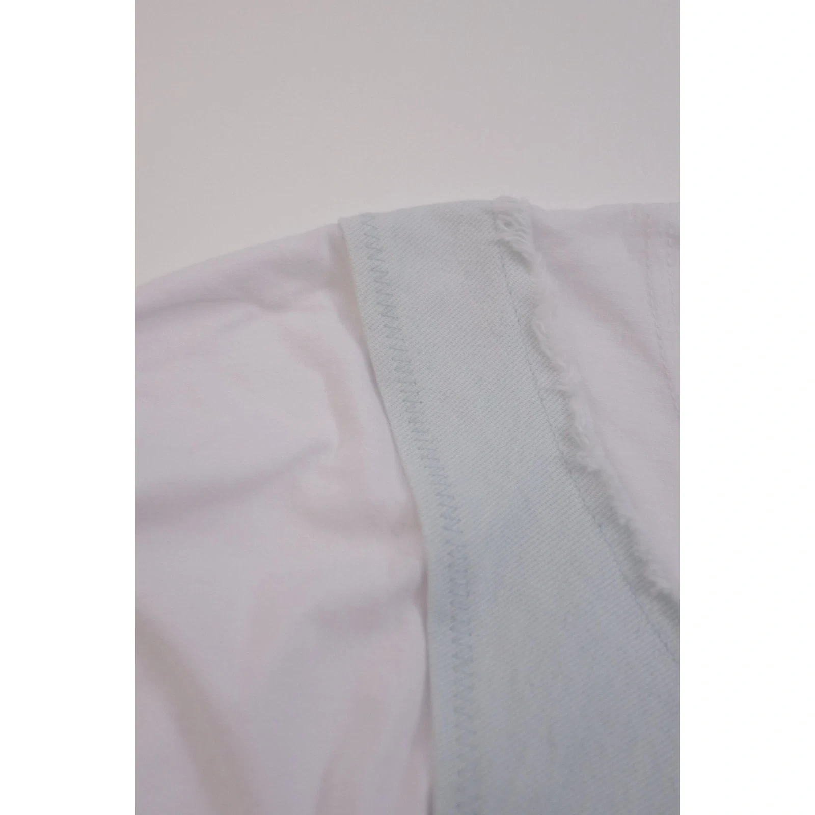 ZUCCA Tee shirt Blanc vintage, passéist — photo 8