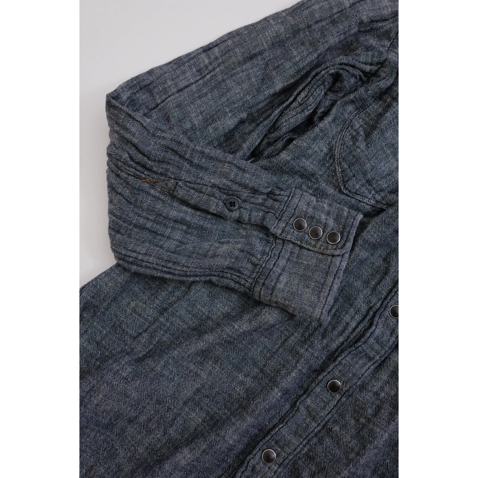 45RPM Chemise Bleu vintage, passéist — photo 4