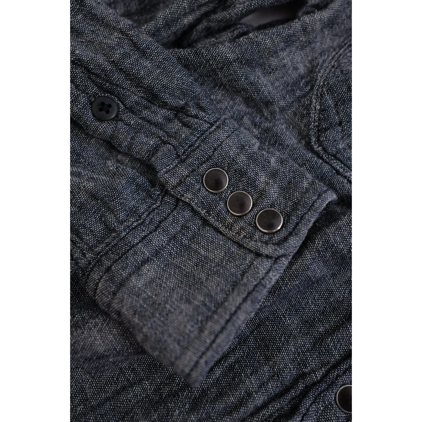 45RPM Chemise Bleu vintage, passéist — photo 6