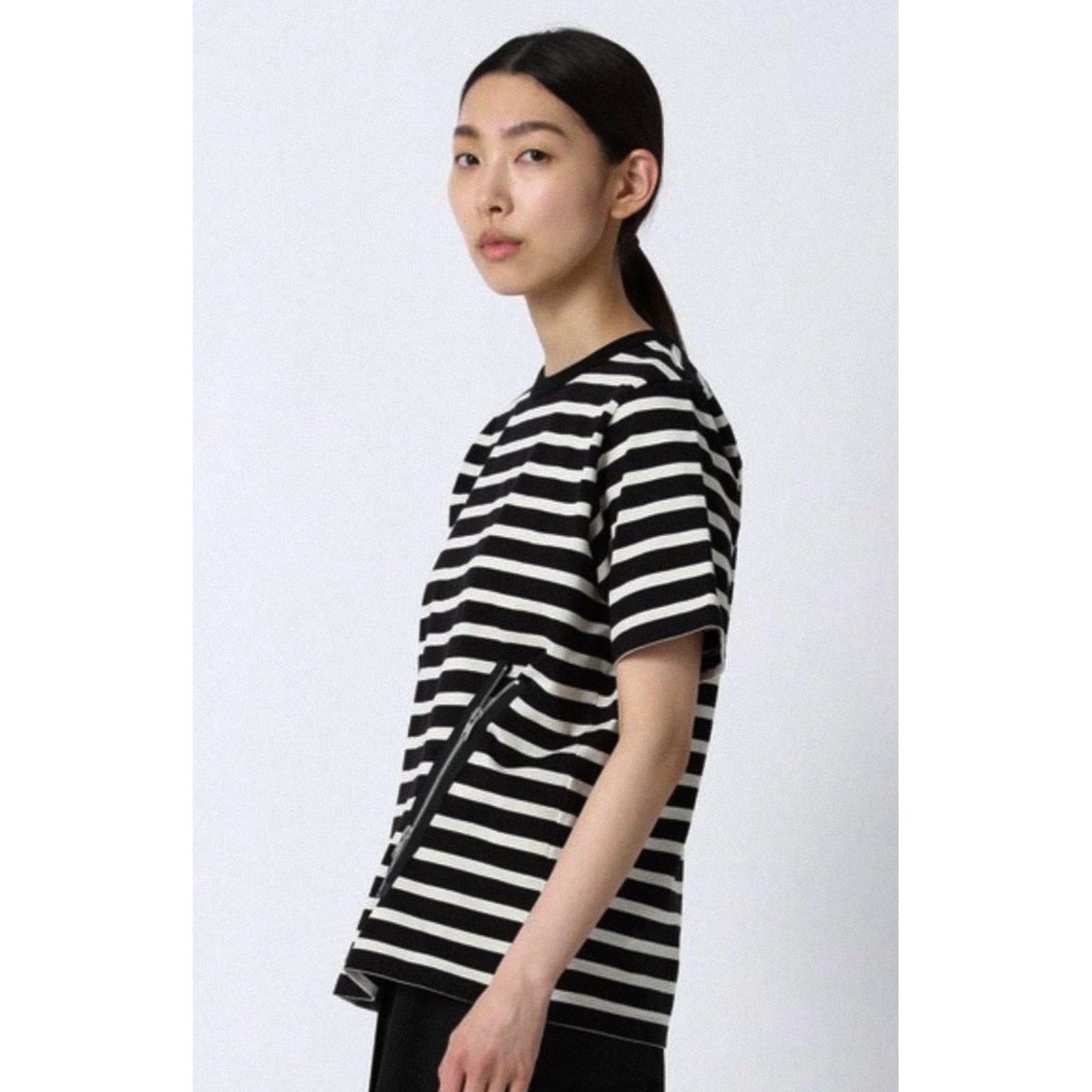 ZUCCA Tee shirt Blanc vintage, passéist — photo 4