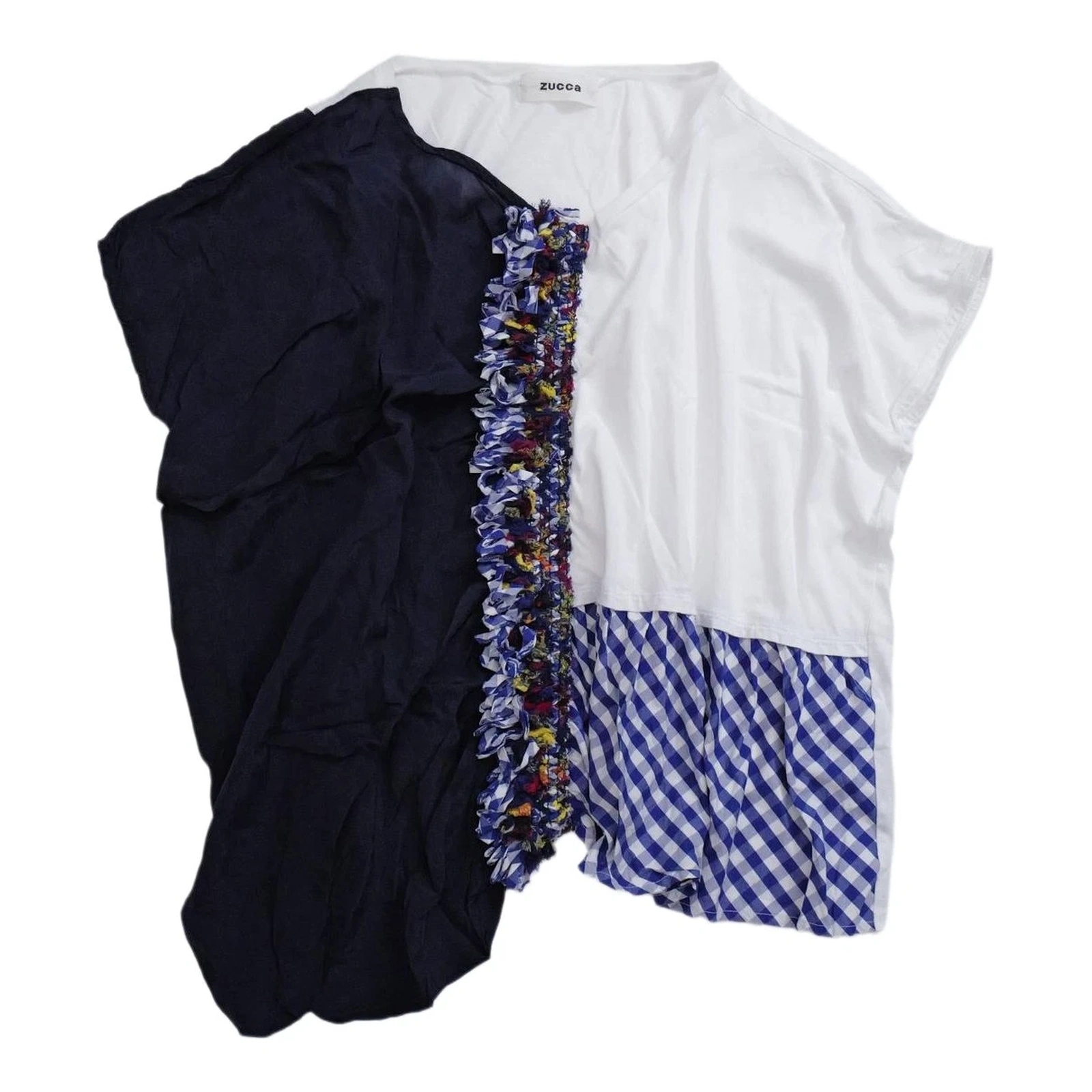 ZUCCA Tee shirt Marine vintage, passéist — photo 1