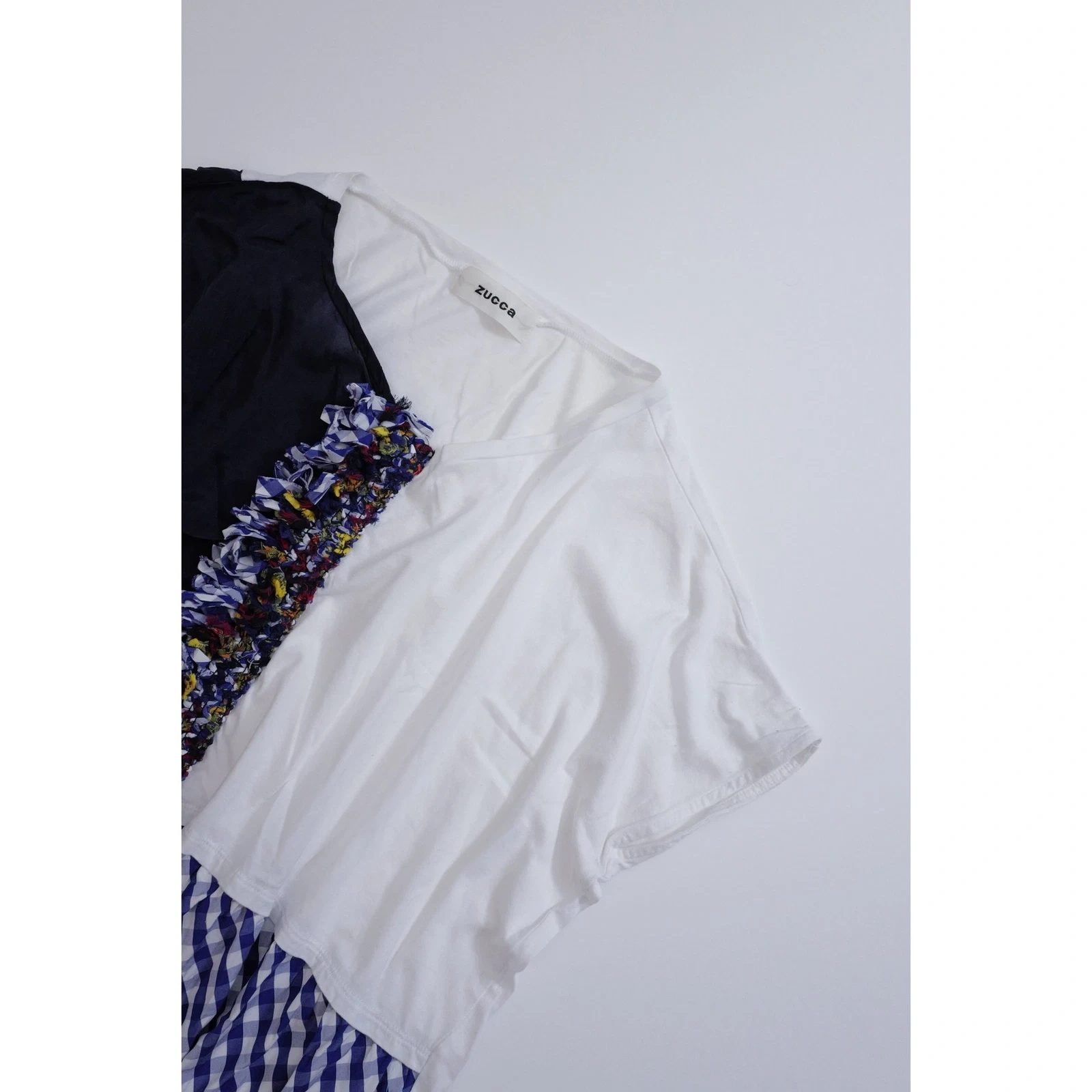 ZUCCA Tee shirt Marine vintage, passéist — photo 2