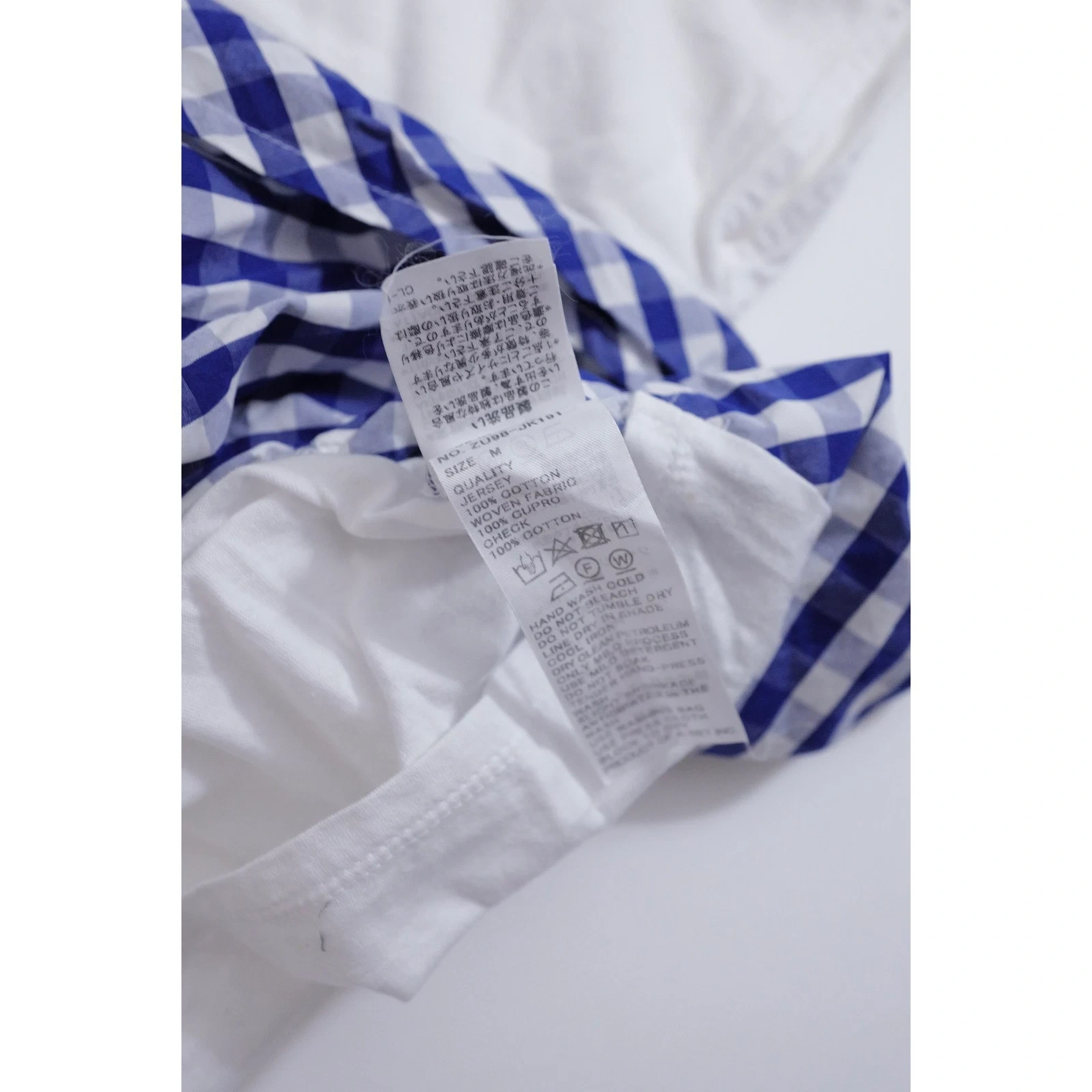 ZUCCA Tee shirt Marine vintage, passéist — photo 12