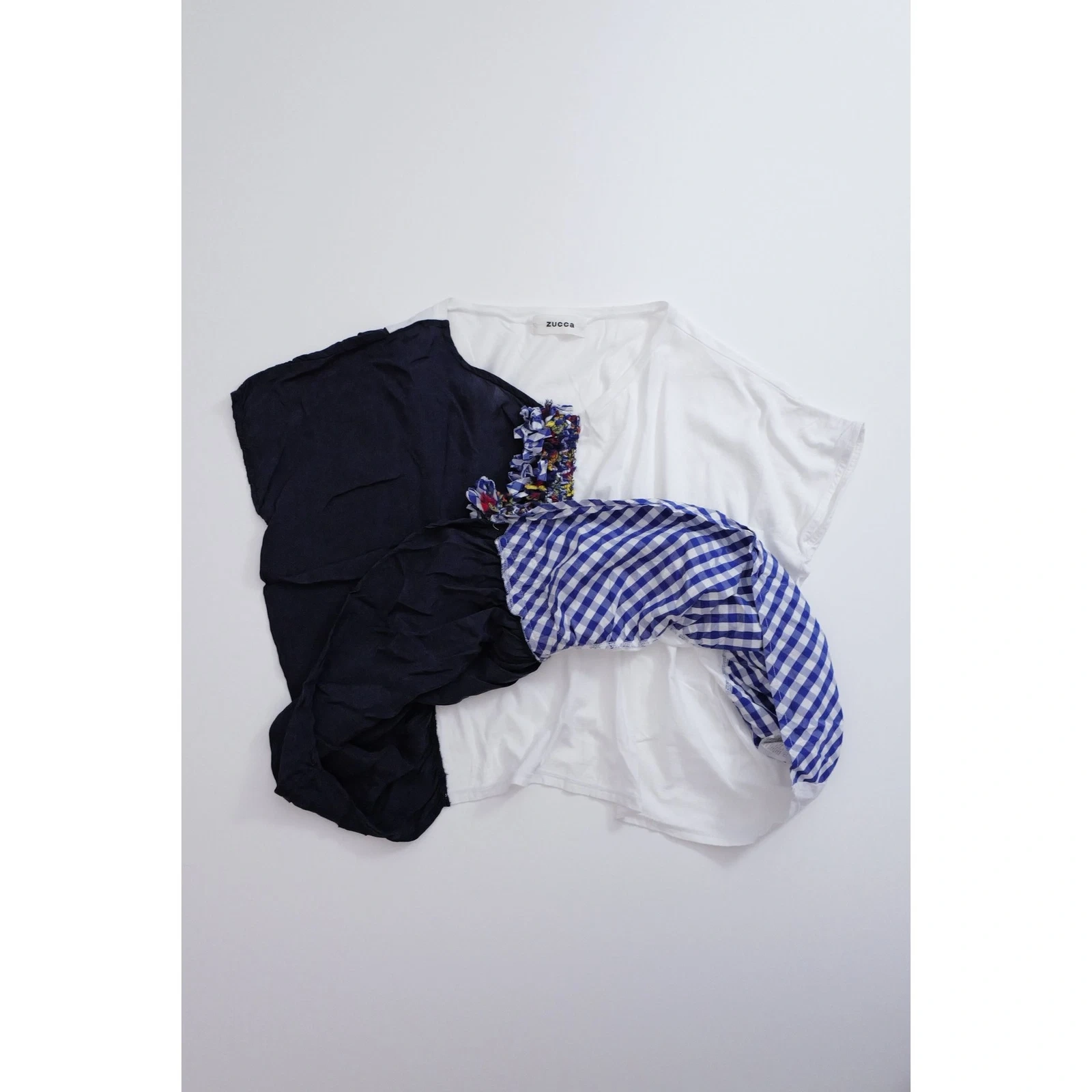 ZUCCA Tee shirt Marine vintage, passéist — photo 10