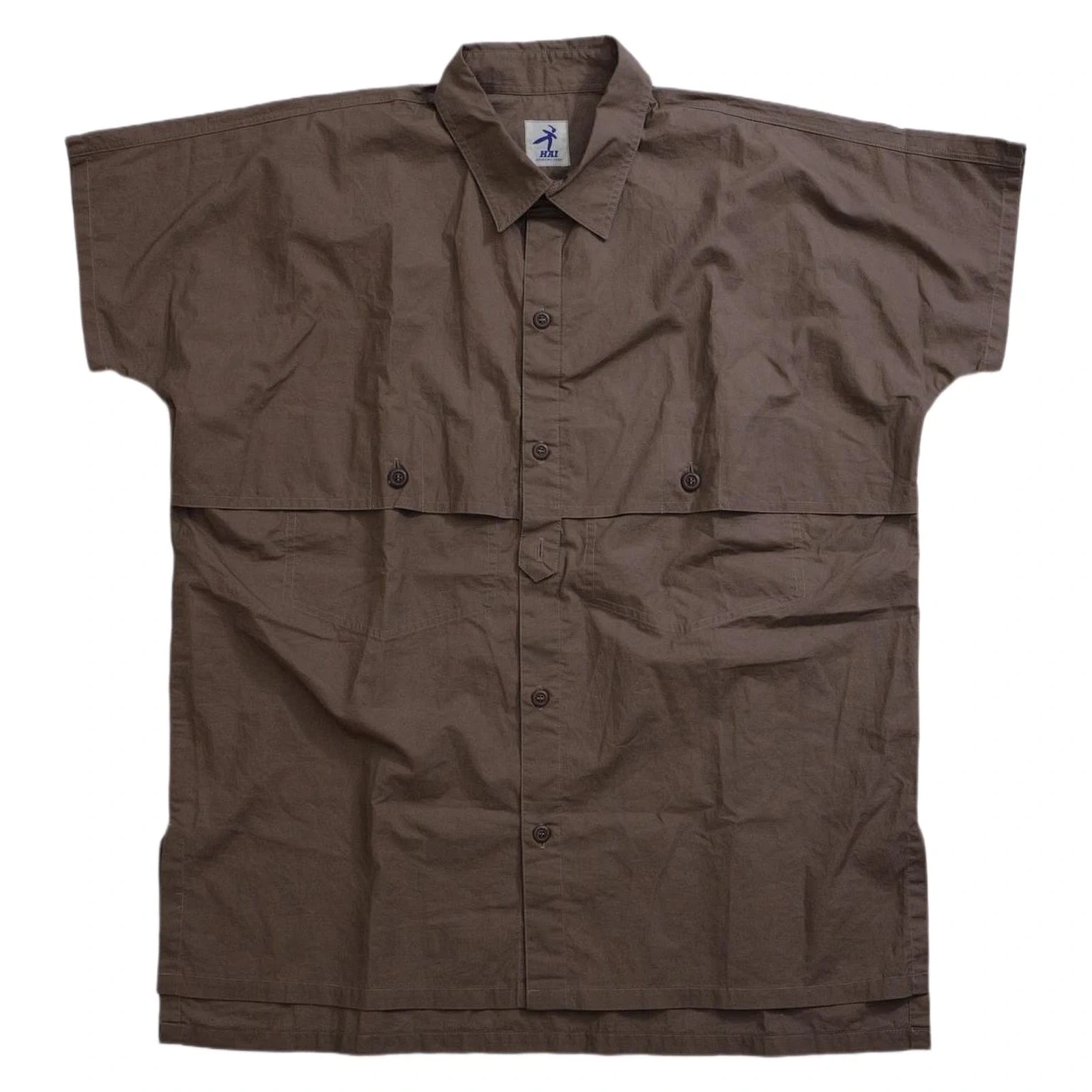 ISSEY MIYAKE Chemise Marron vintage, passéist — photo 1
