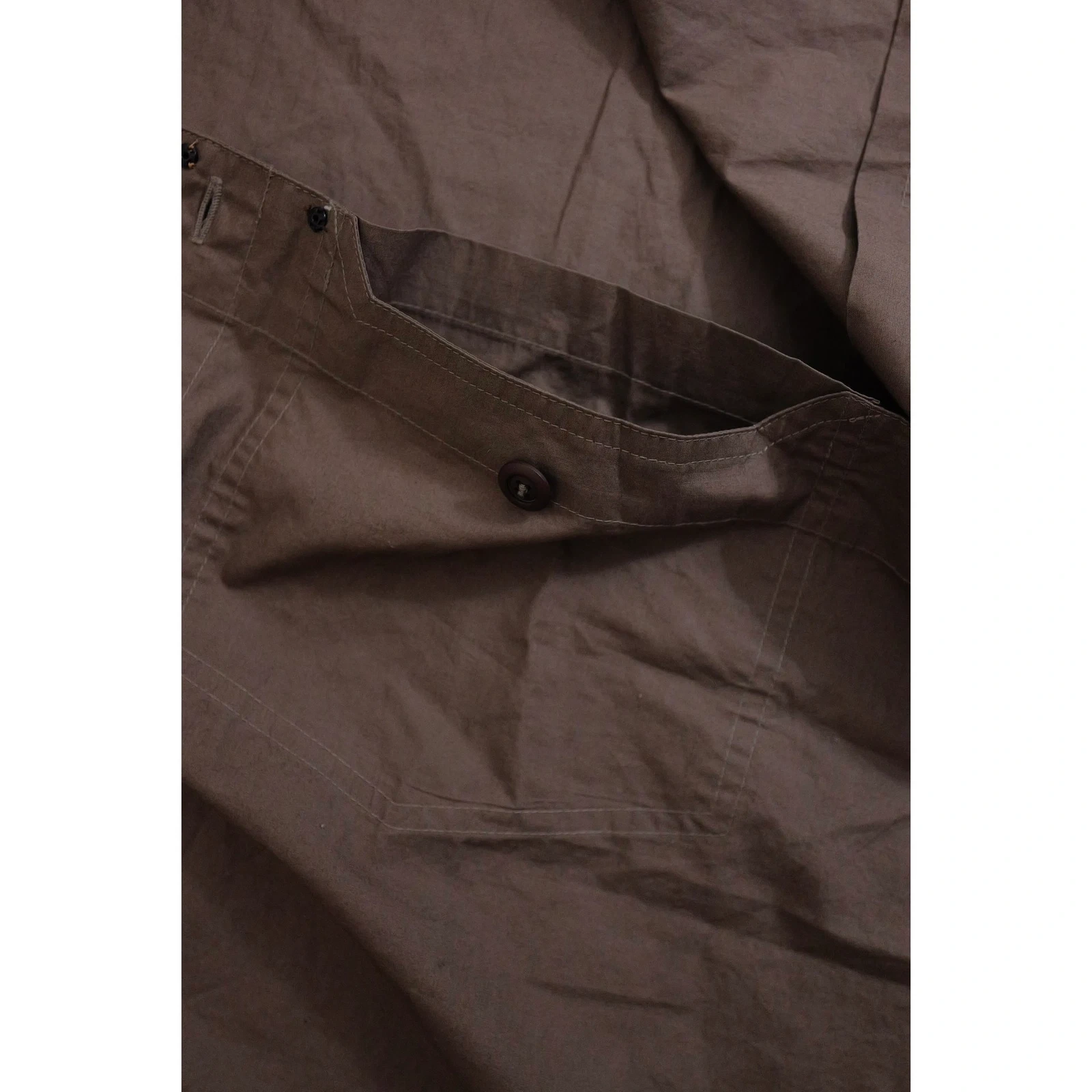 ISSEY MIYAKE Chemise Marron vintage, passéist — photo 12
