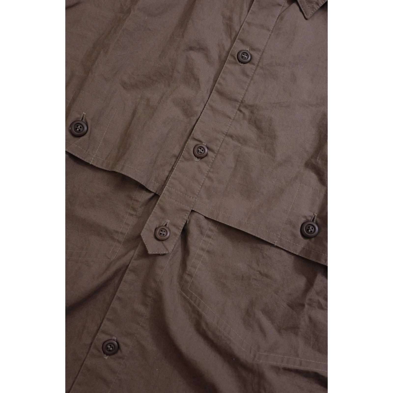 ISSEY MIYAKE Chemise Marron vintage, passéist — photo 7