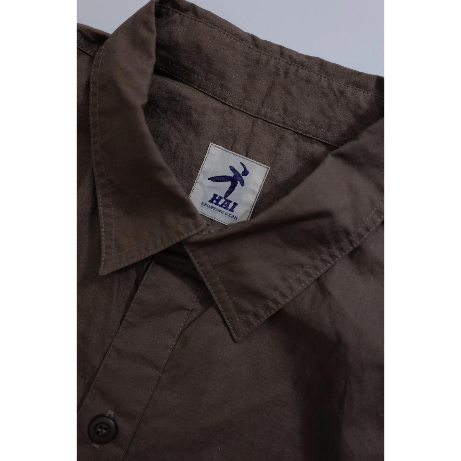 ISSEY MIYAKE Chemise Marron vintage, passéist — photo 9