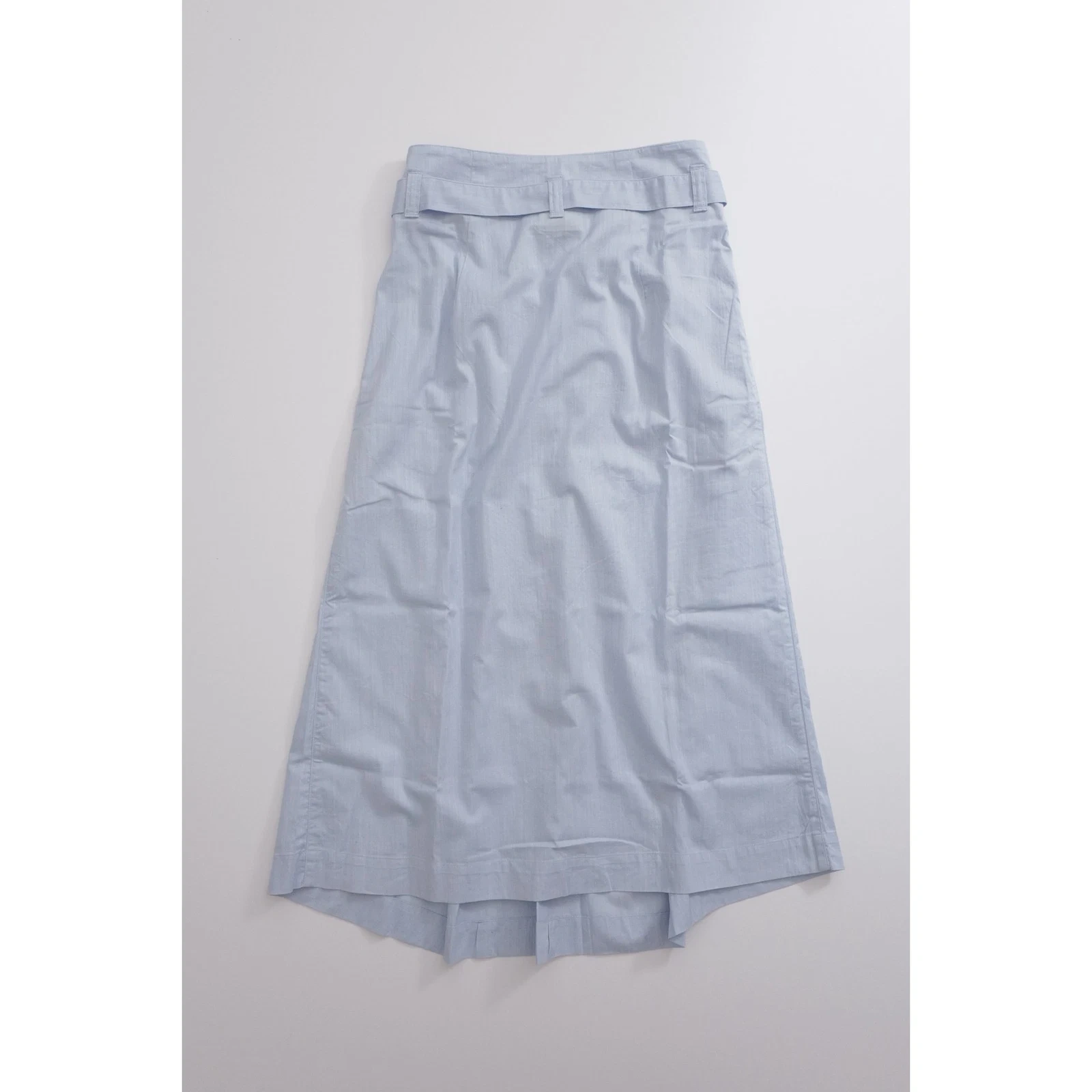 ISSEY MIYAKE Jupe longue Bleu vintage, passéist — photo 11