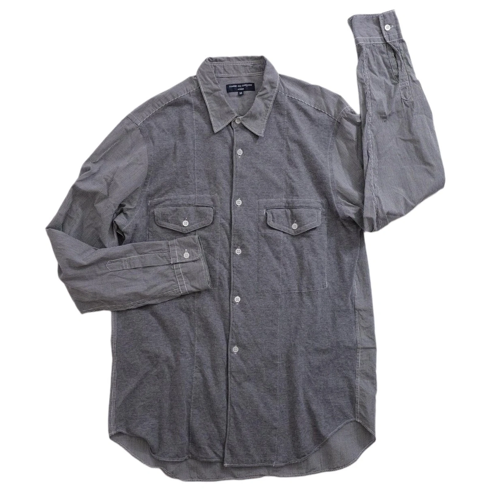 COMME DES GARÇONS Chemise Gris vintage, passéist — photo 1
