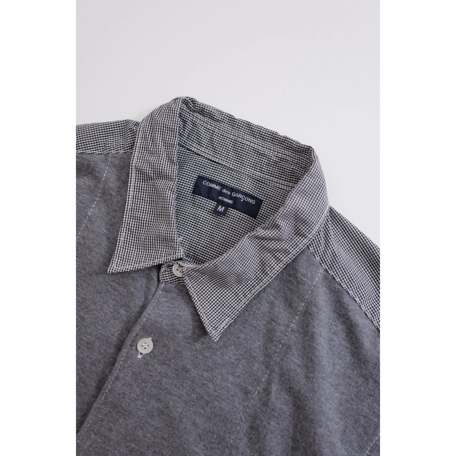 COMME DES GARÇONS Chemise Gris vintage, passéist — photo 3