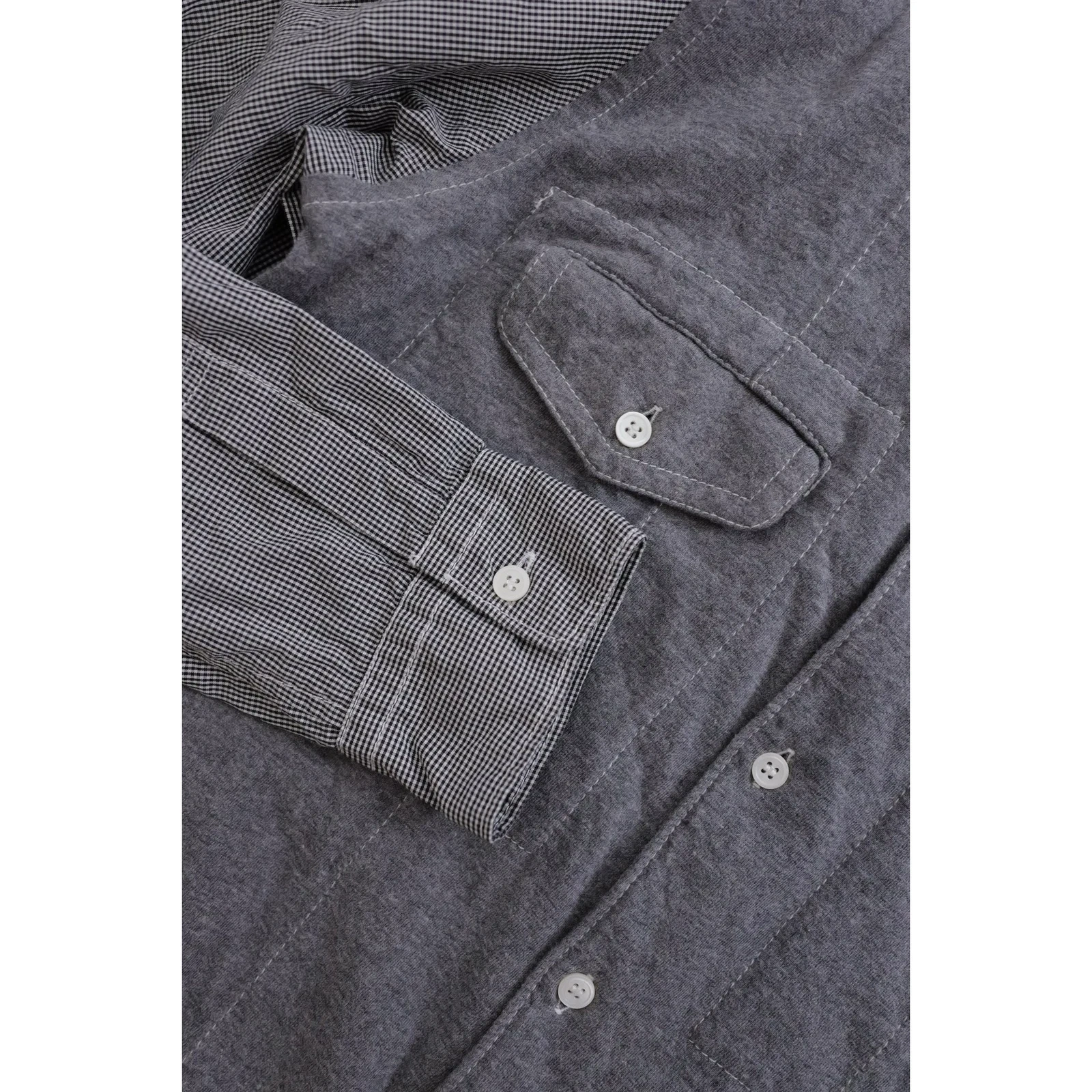 COMME DES GARÇONS Chemise Gris vintage, passéist — photo 4