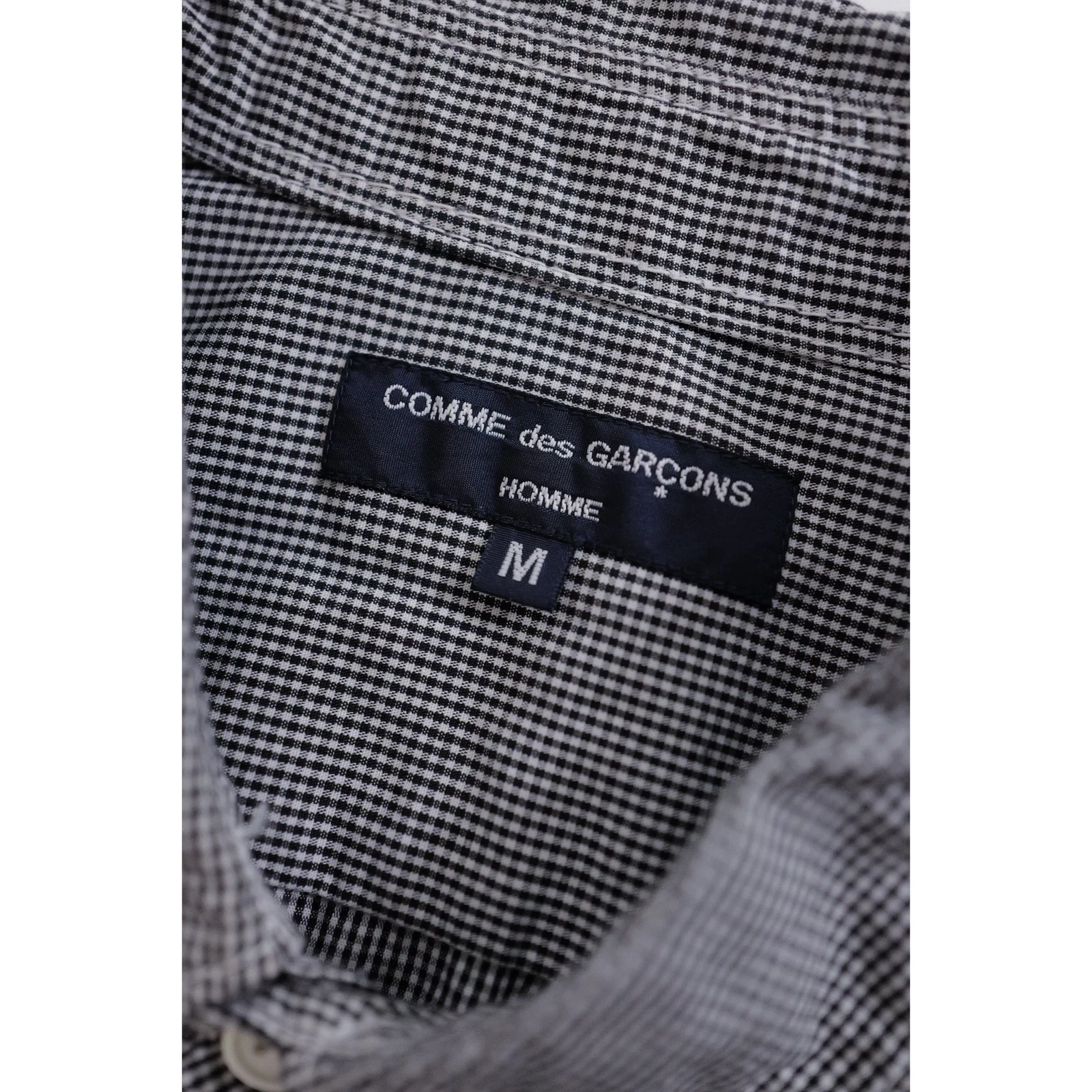 COMME DES GARÇONS Chemise Gris vintage, passéist — photo 7