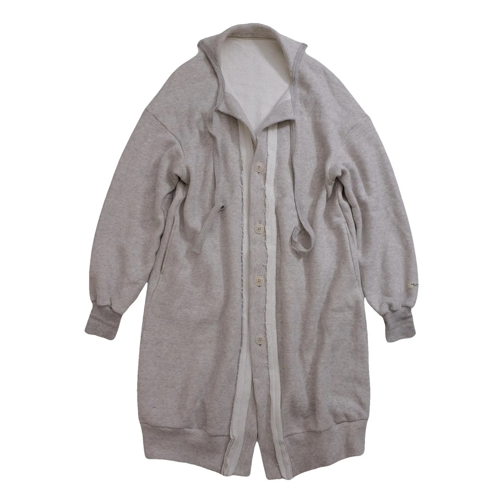 YOHJI YAMAMOTO Gilet long Beige vintage, passéist — photo 1