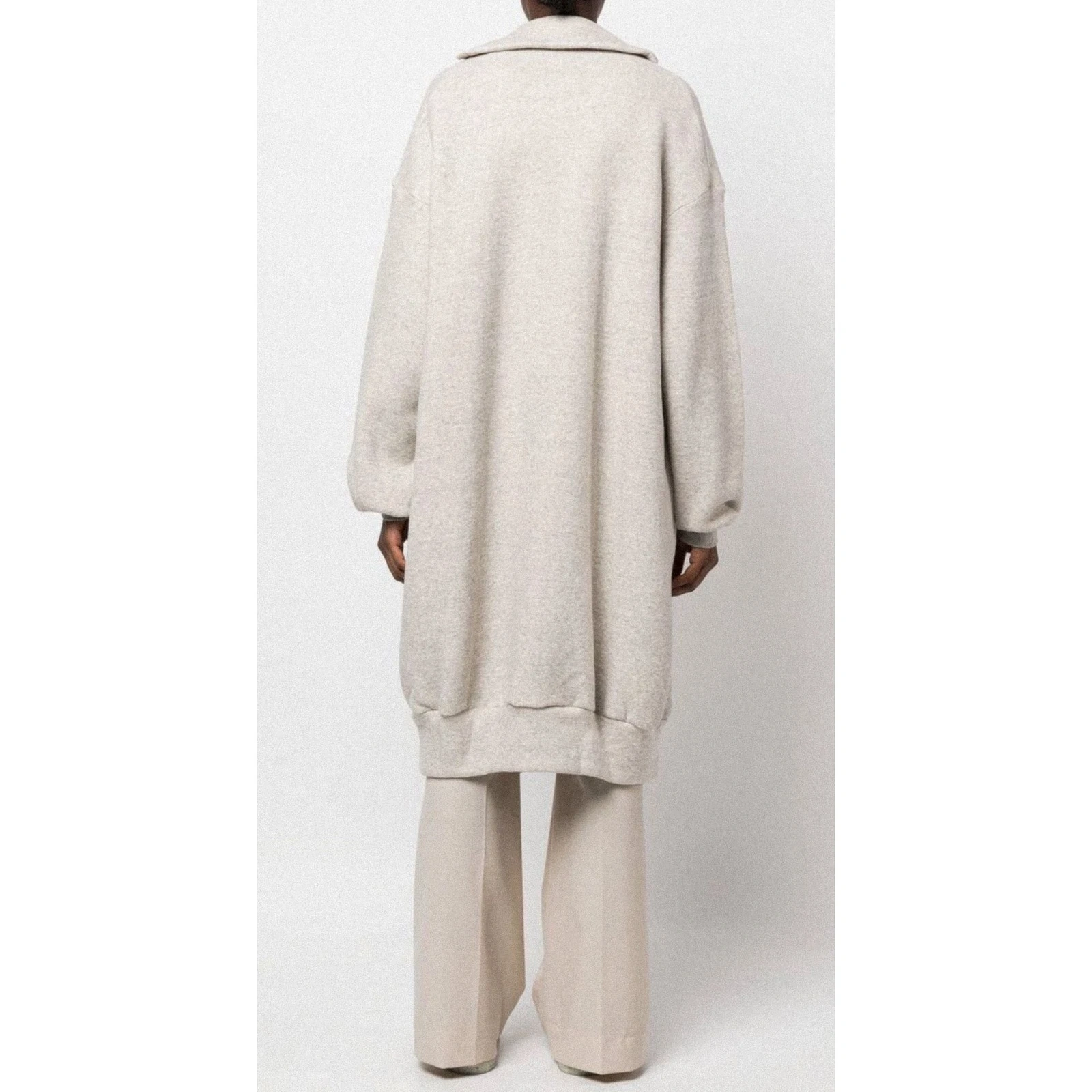 YOHJI YAMAMOTO Gilet long Beige vintage, passéist — photo 4