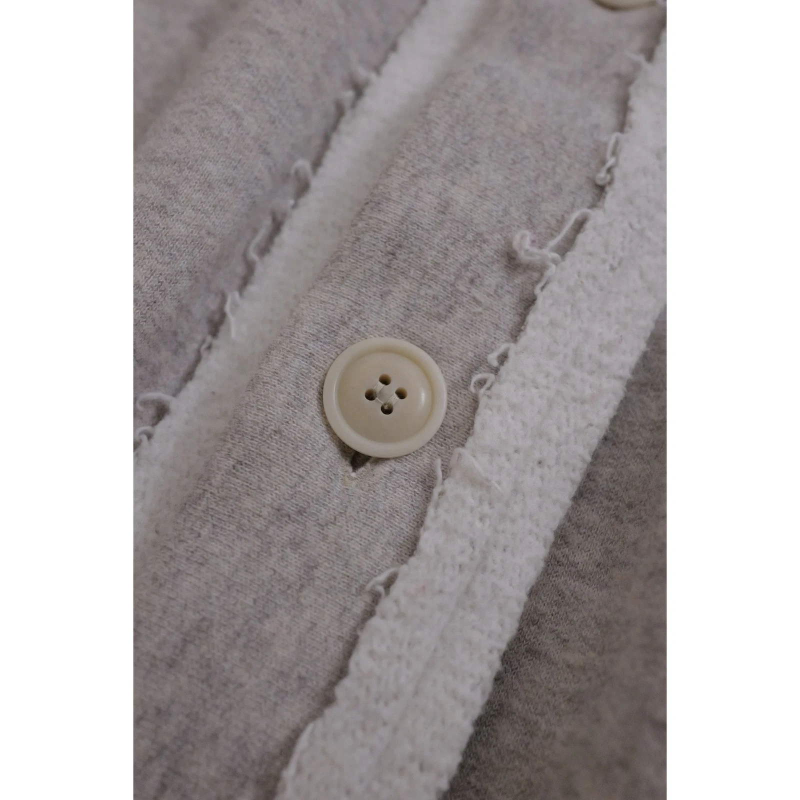 YOHJI YAMAMOTO Gilet long Beige vintage, passéist — photo 9