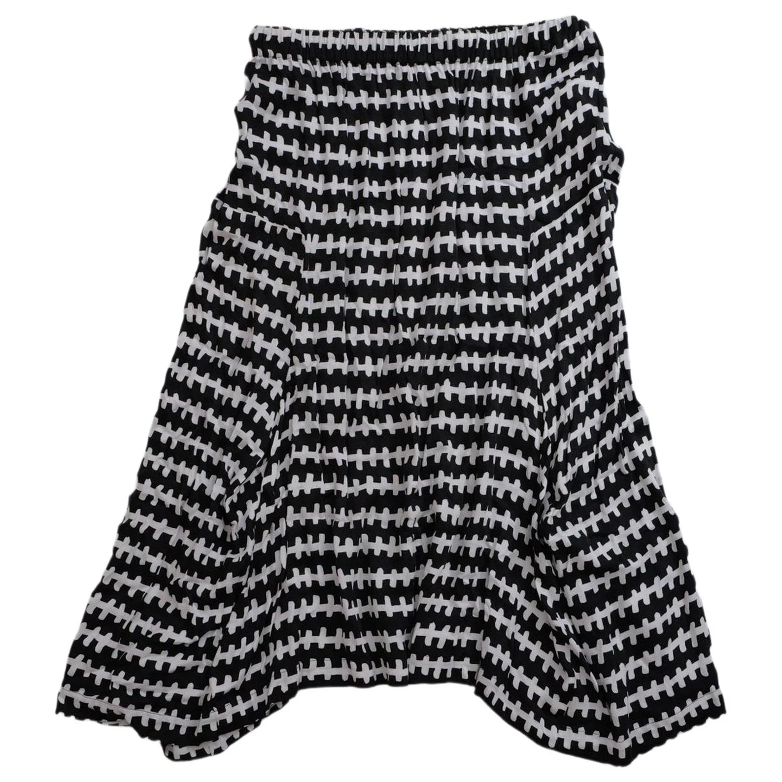 COMME DES GARÇONS Jupe mi-longue Noir vintage, passéist — photo 1
