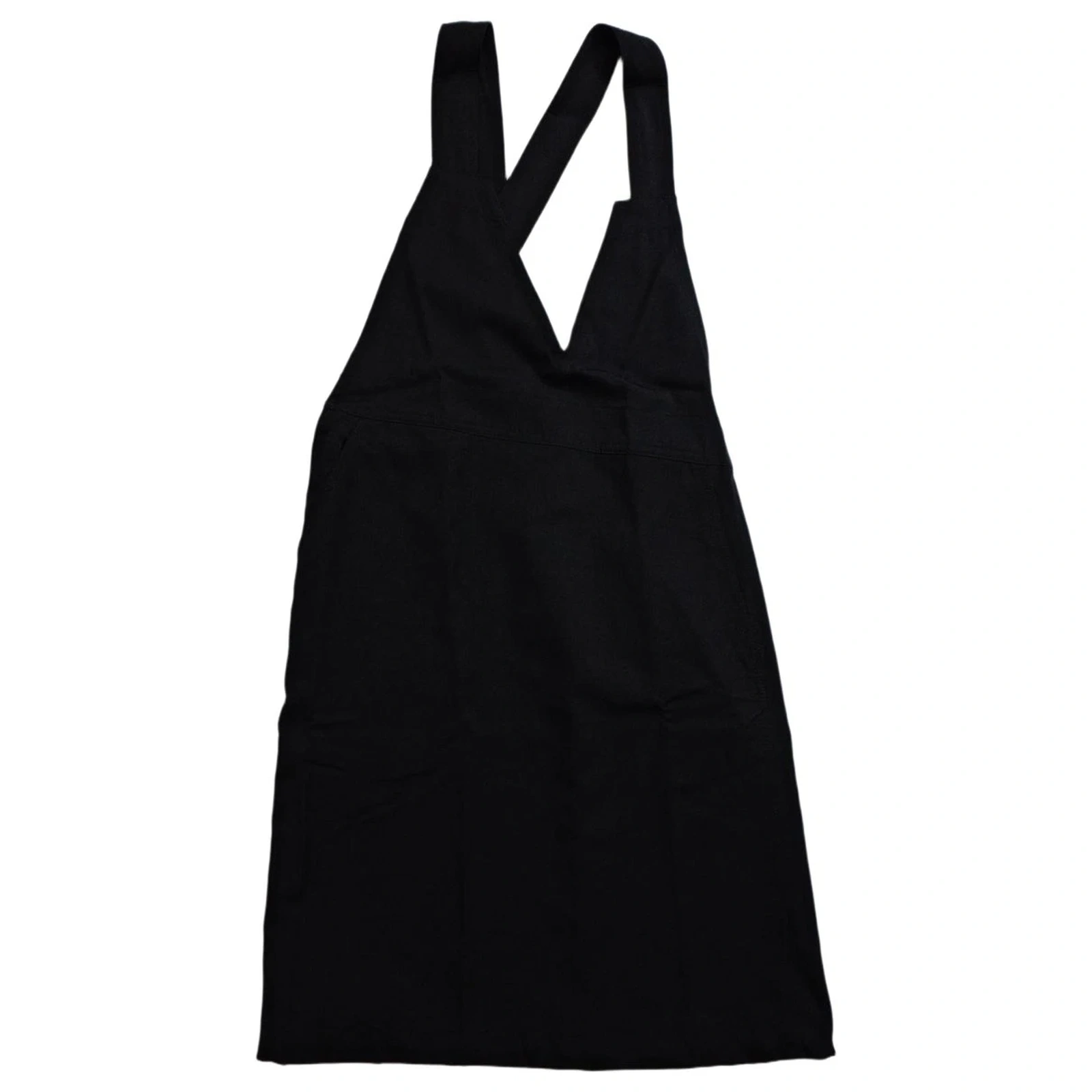 COMME DES GARÇONS Mini robe en laine Noir vintage, passéist — photo 1