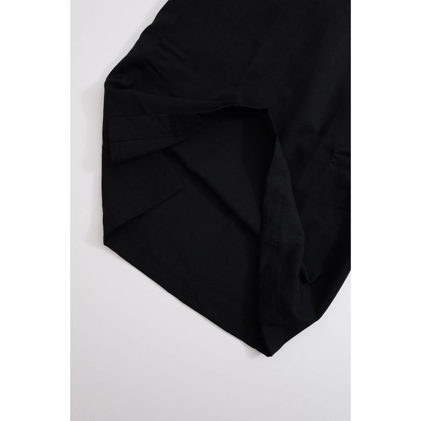 COMME DES GARÇONS Mini robe en laine Noir vintage, passéist — photo 5