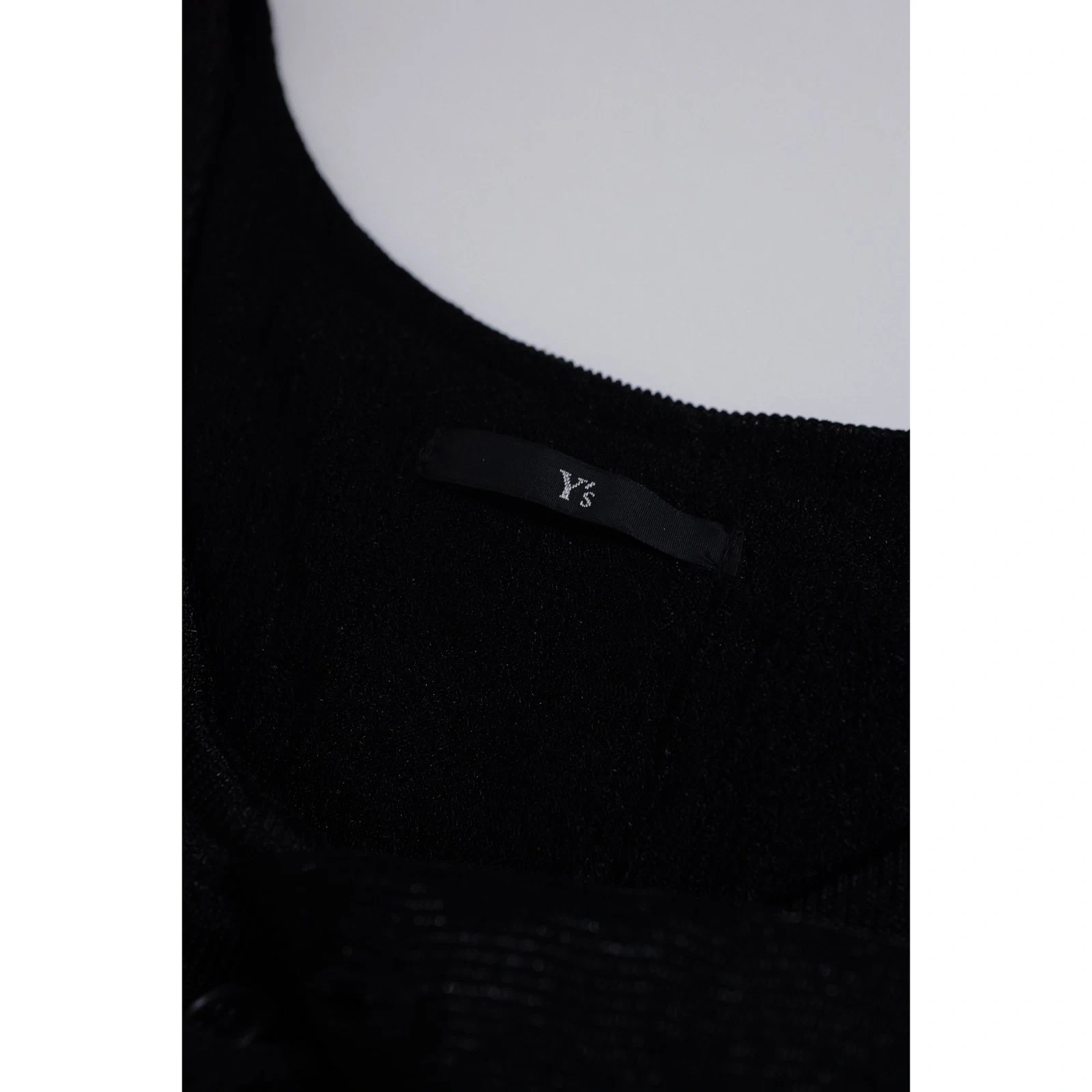 YOHJI YAMAMOTO Robe mi-longue Noir vintage, passéist — photo 6