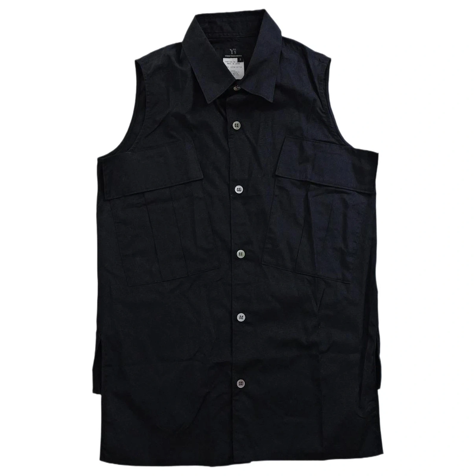 YOHJI YAMAMOTO Chemise Noir vintage, passéist — photo 1