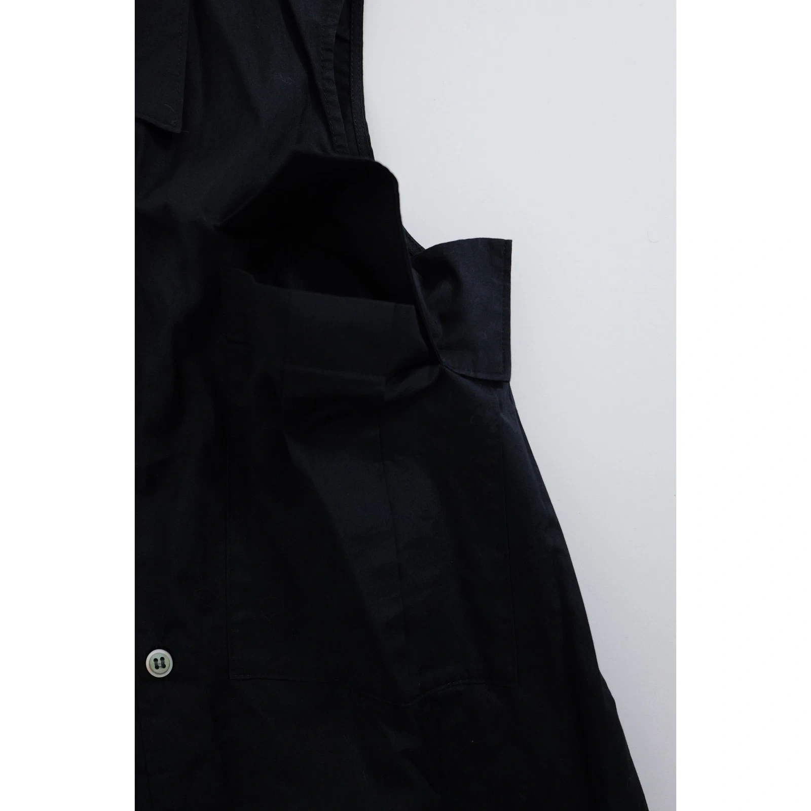 YOHJI YAMAMOTO Chemise Noir vintage, passéist — photo 4