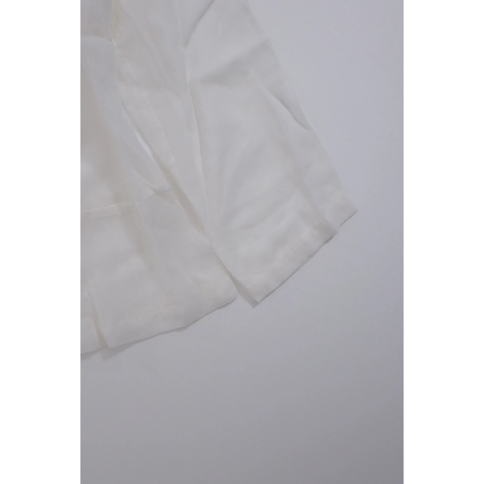 COMME DES GARÇONS Blouse Blanc vintage, passéist — photo 4