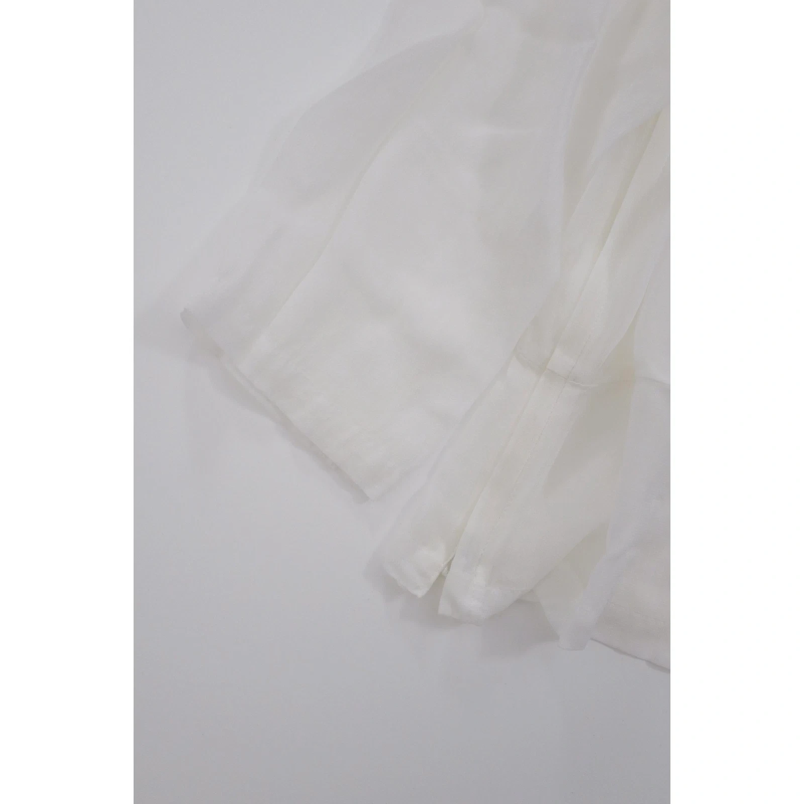 COMME DES GARÇONS Blouse Blanc vintage, passéist — photo 5