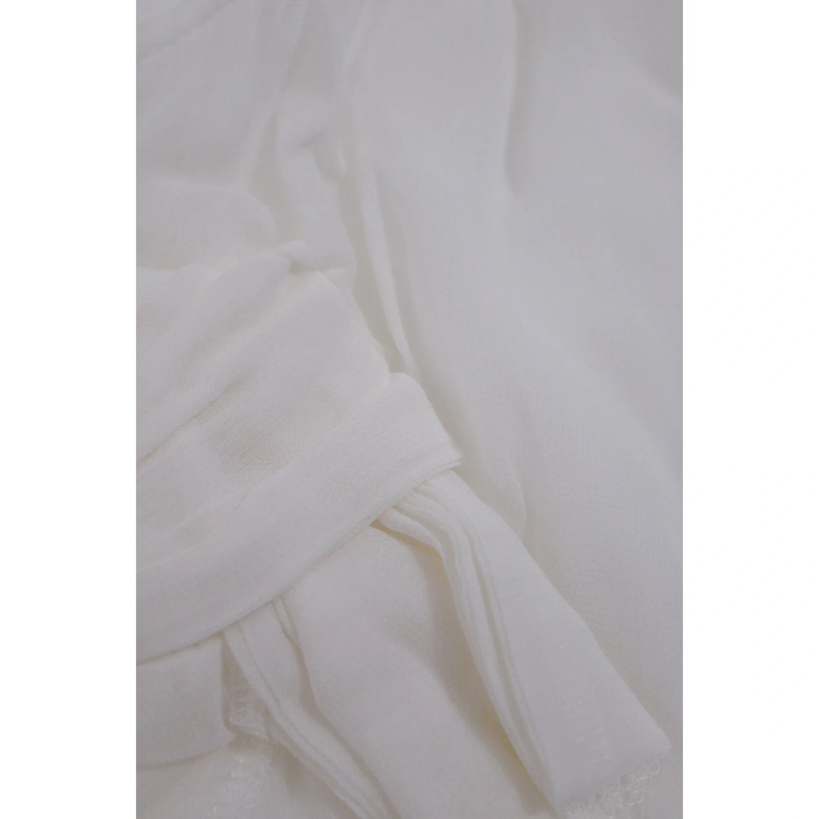 COMME DES GARÇONS Blouse Blanc vintage, passéist — photo 7